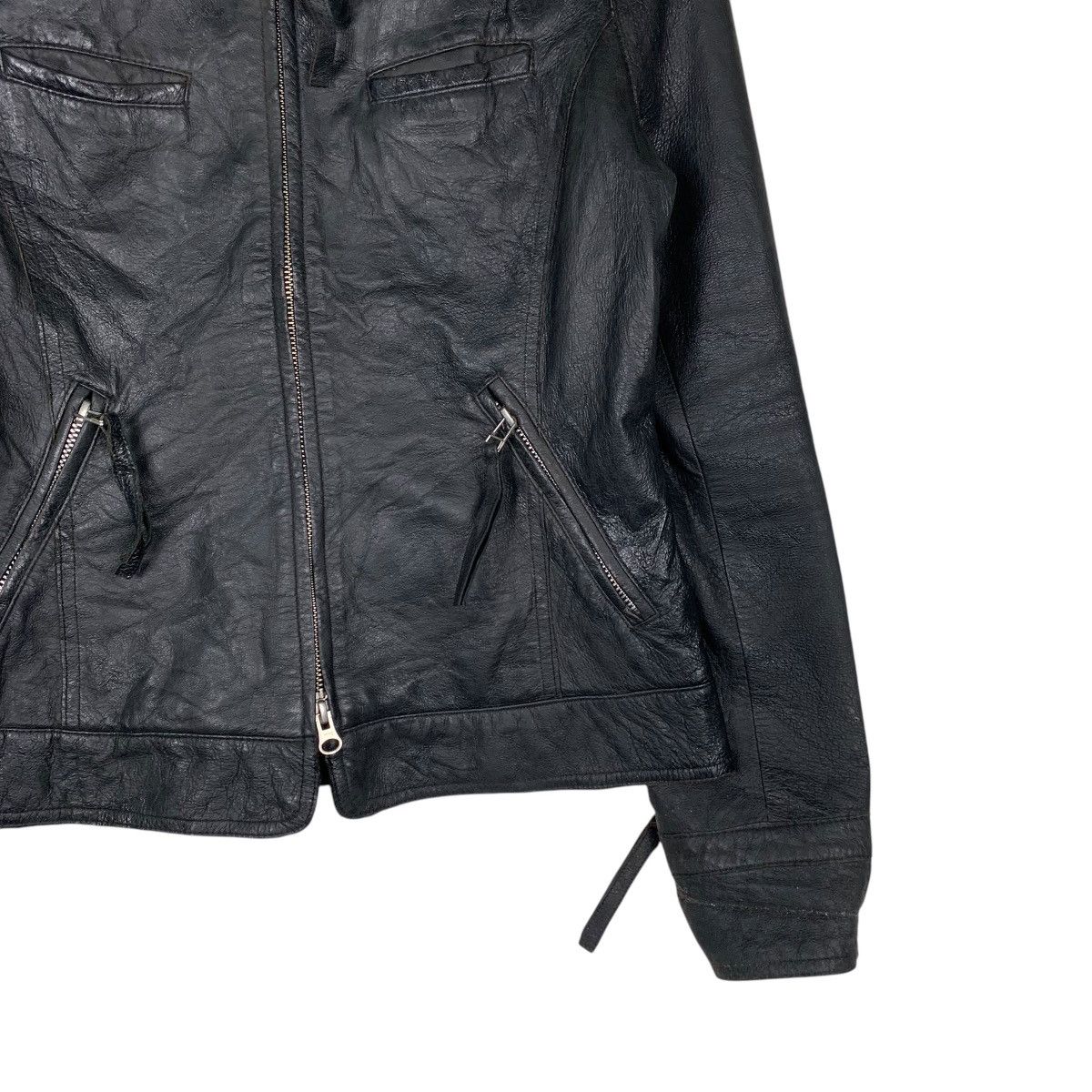 Tornado Mart Motorcycle Riding Leather Jacket