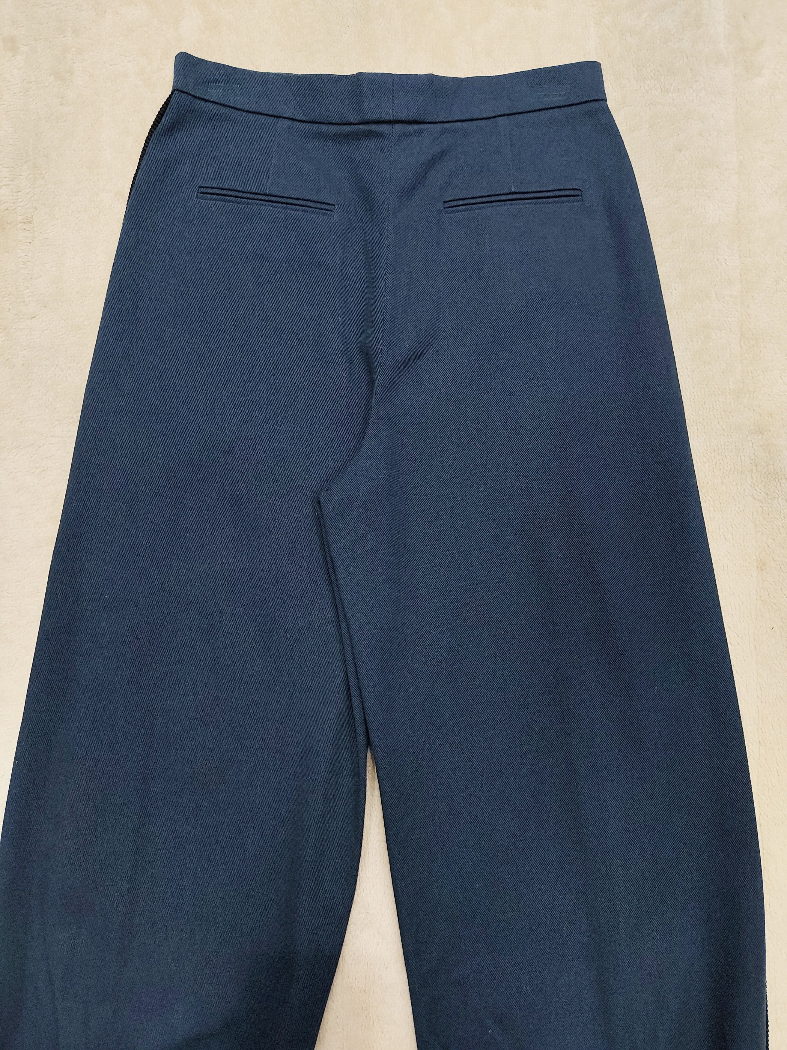Fendi FENDI- Tailored Cuff Ankle Balloon Cropped Pleated Trousers Size 29" - 6 Thumbnail