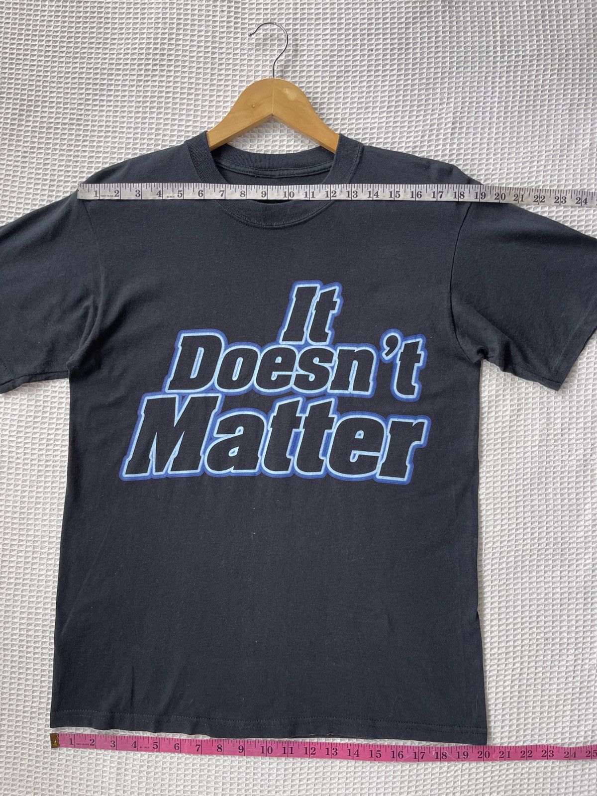 Vintage Rare🔥Vtg 2000 WWF The Rock ‘It Just Doesn’t Matter Tee Size US M / EU 48-50 / 2 - 13 Thumbnail