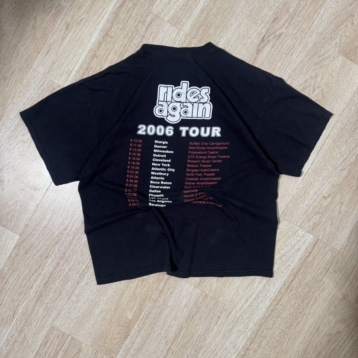 Vintage James Gang 2006 Tour Shirt Men’s XL Black Concert tee Size US XL / EU 56 / 4 - 3 Thumbnail