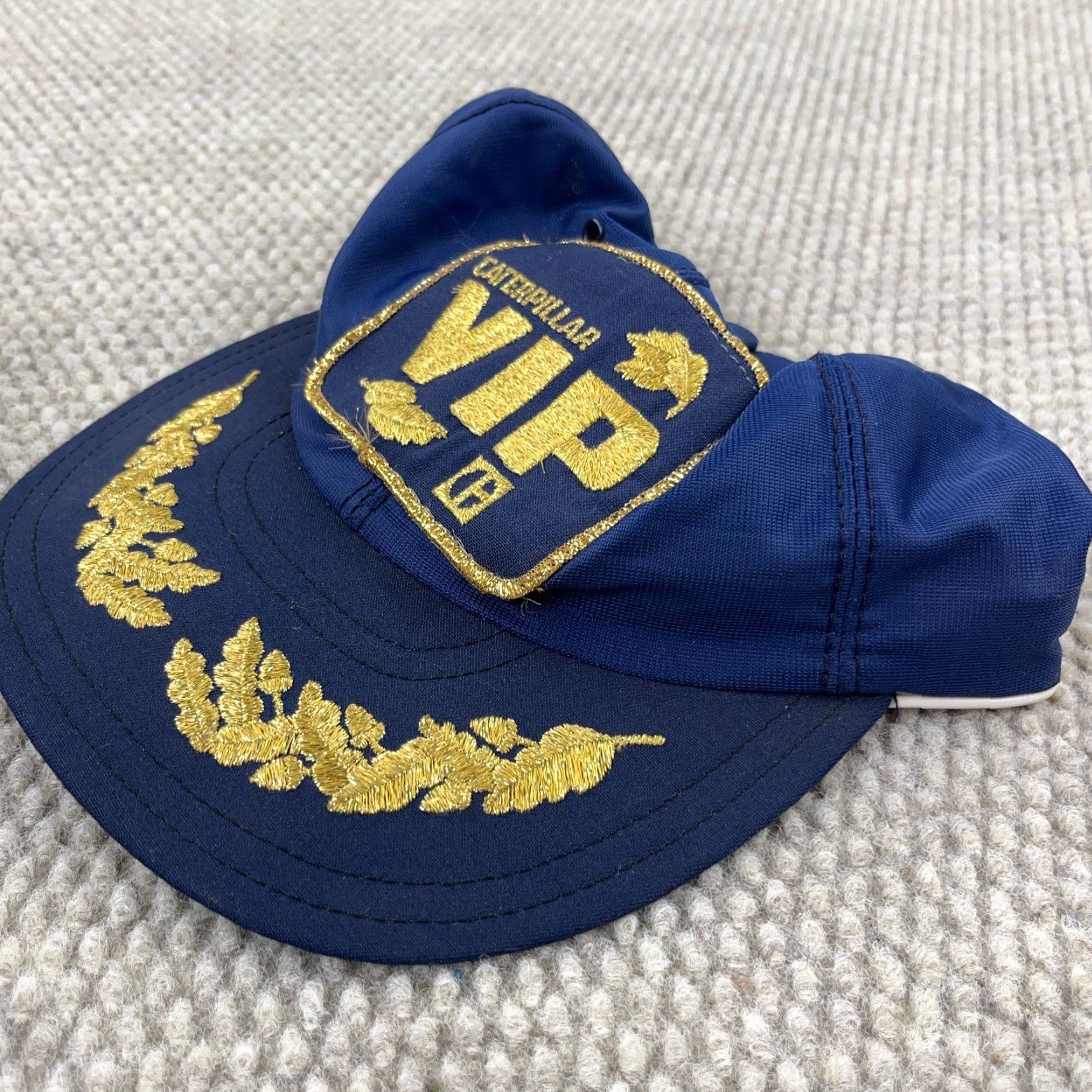 Vintage VINTAGE Louisville MFG Tractor Trucker Hat Made in USA Men Adjustable Blue 80s 90s Farming Outdoor Outdoor Workwear Size ONE SIZE - 5 Thumbnail