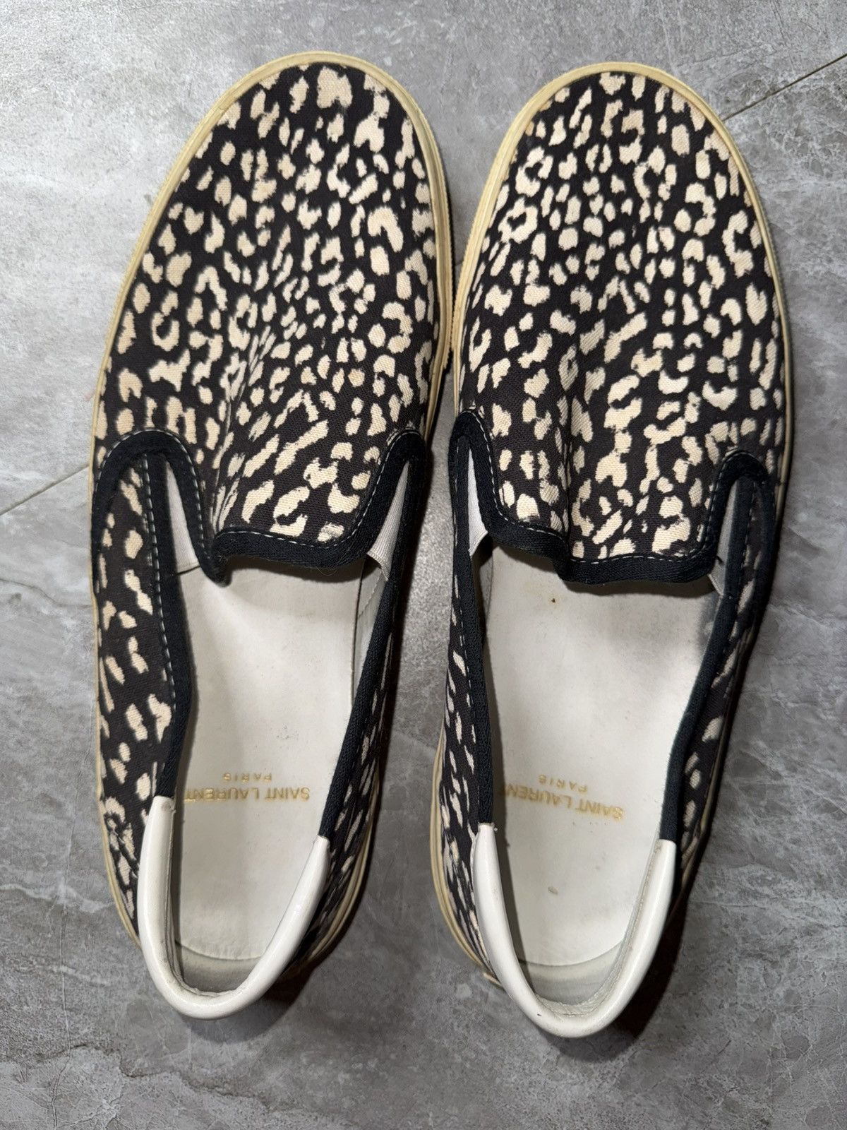Saint Laurent Paris Saint Laurent Baby Cat Slip ons Size US 11 / EU 44 - 5 Thumbnail