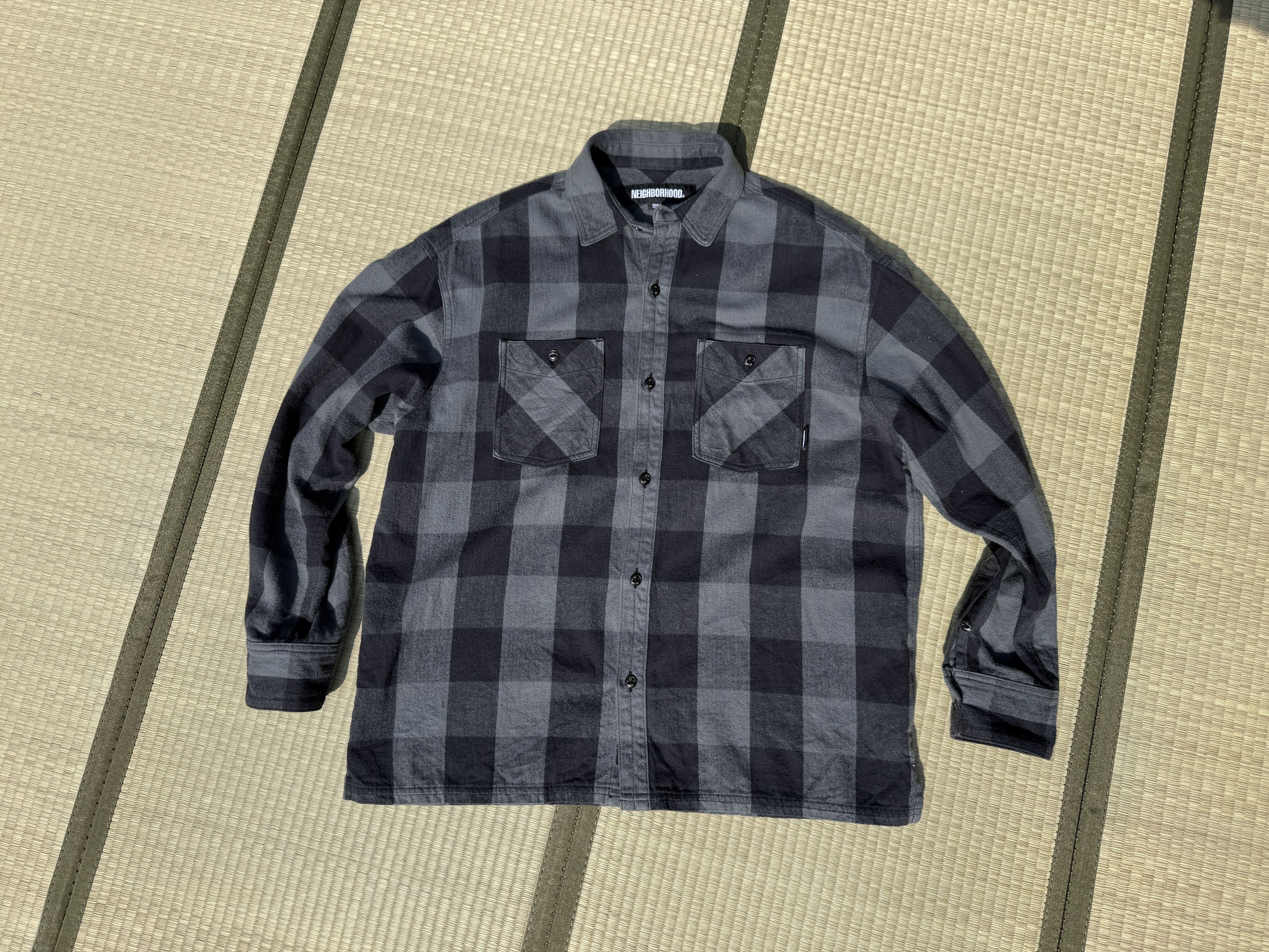 Neighborhood Buffalo Check Flannel (fits Medium) Size US S / EU 44-46 / 1 - 1 Thumbnail