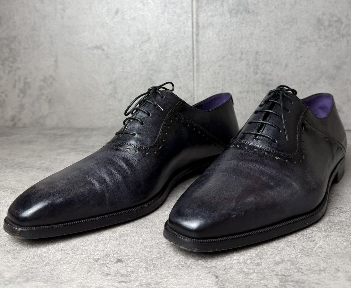 Berluti BERLUTI - ALESSANDRO DEMESURE LEATHER OXFORD Size US 11 / EU 44 - 7 Thumbnail