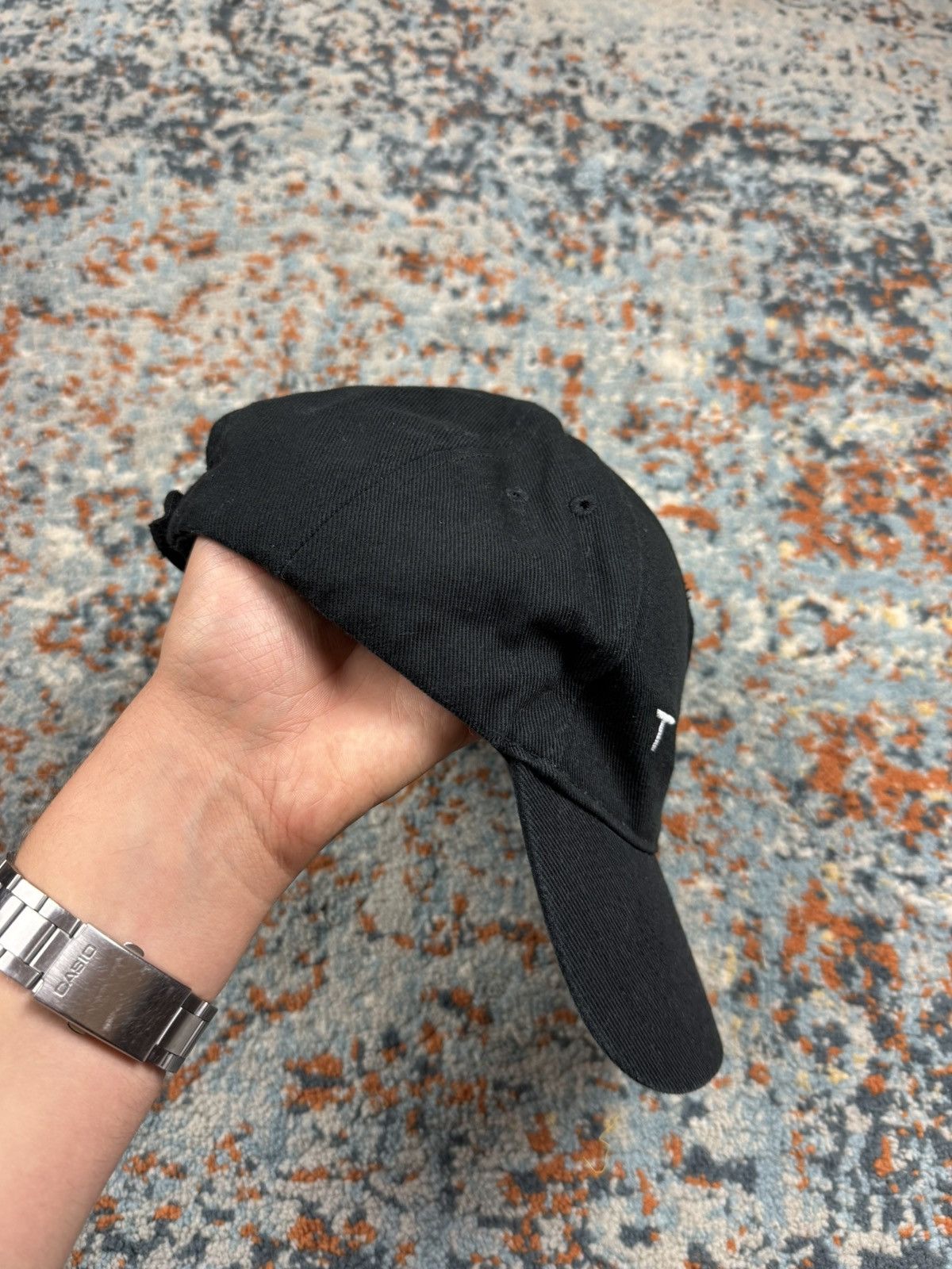 Vintage Vintage y2k Tesla embroidered logo spellout hat racing Size ONE SIZE - 3 Thumbnail