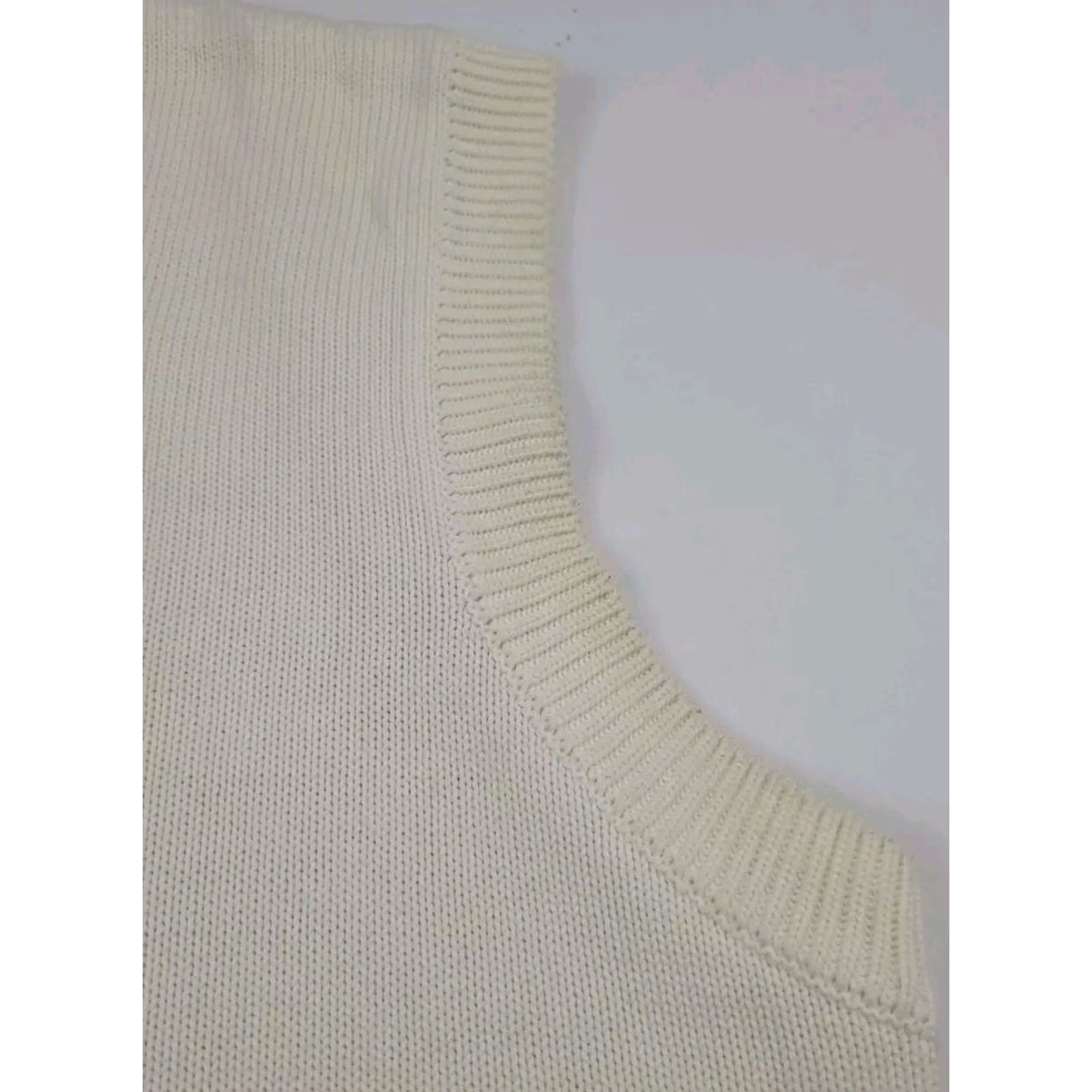 Fubu VINTAGE FUBU Tennis Knit Sweater Vest Stripe Sport Cotton Blend XL Men Size US XL / EU 56 / 4 - 7 Thumbnail