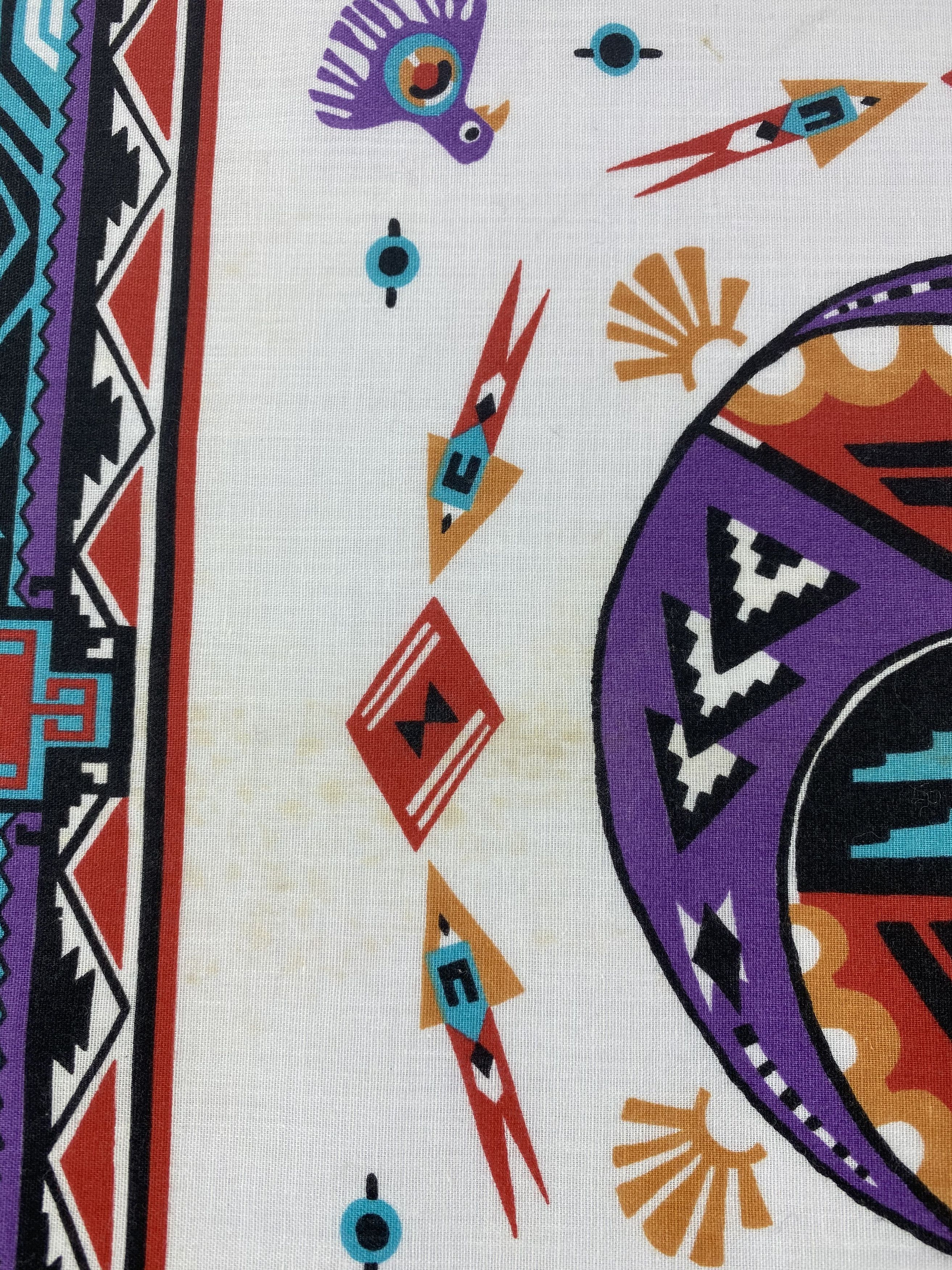Vintage Paislee Navajo Handkerchief / Bandana / Neckerchief Size ONE SIZE - 7 Thumbnail