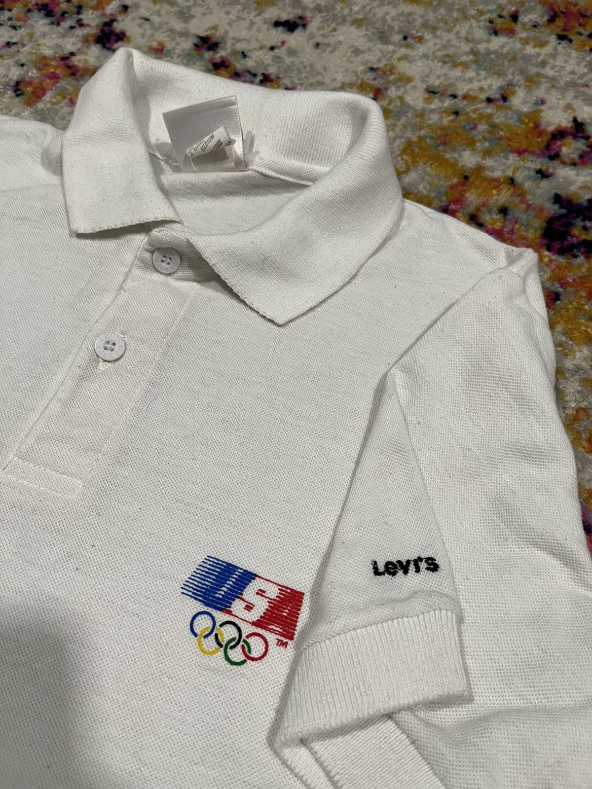 Supreme Vintage Levis Olympics Polo Medium Size US M / EU 48-50 / 2 - 2 Thumbnail
