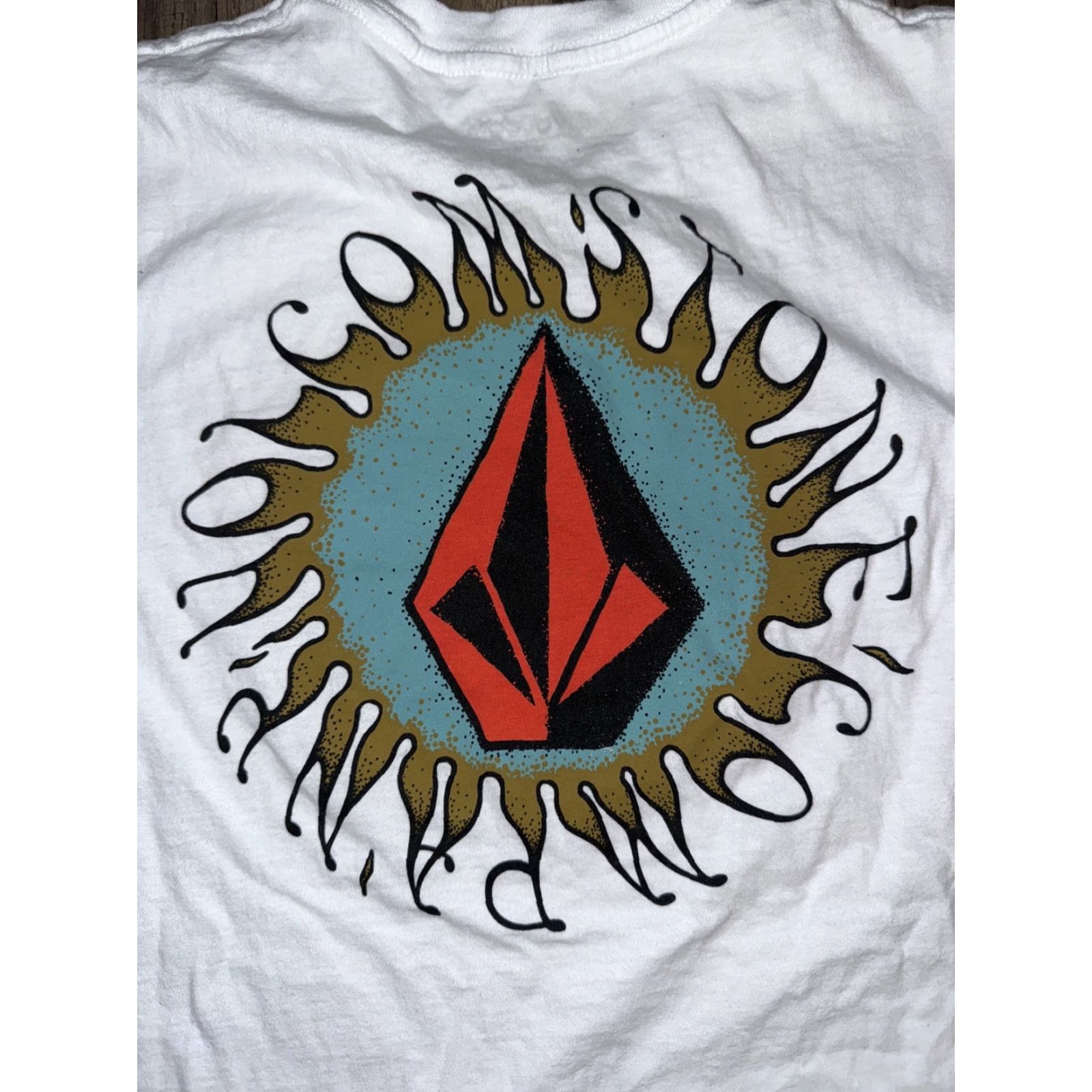Volcom Volcom Stone T-Shirt Men White M Regular Classic Fit 19x27 Size US M / EU 48-50 / 2 - 5 Thumbnail