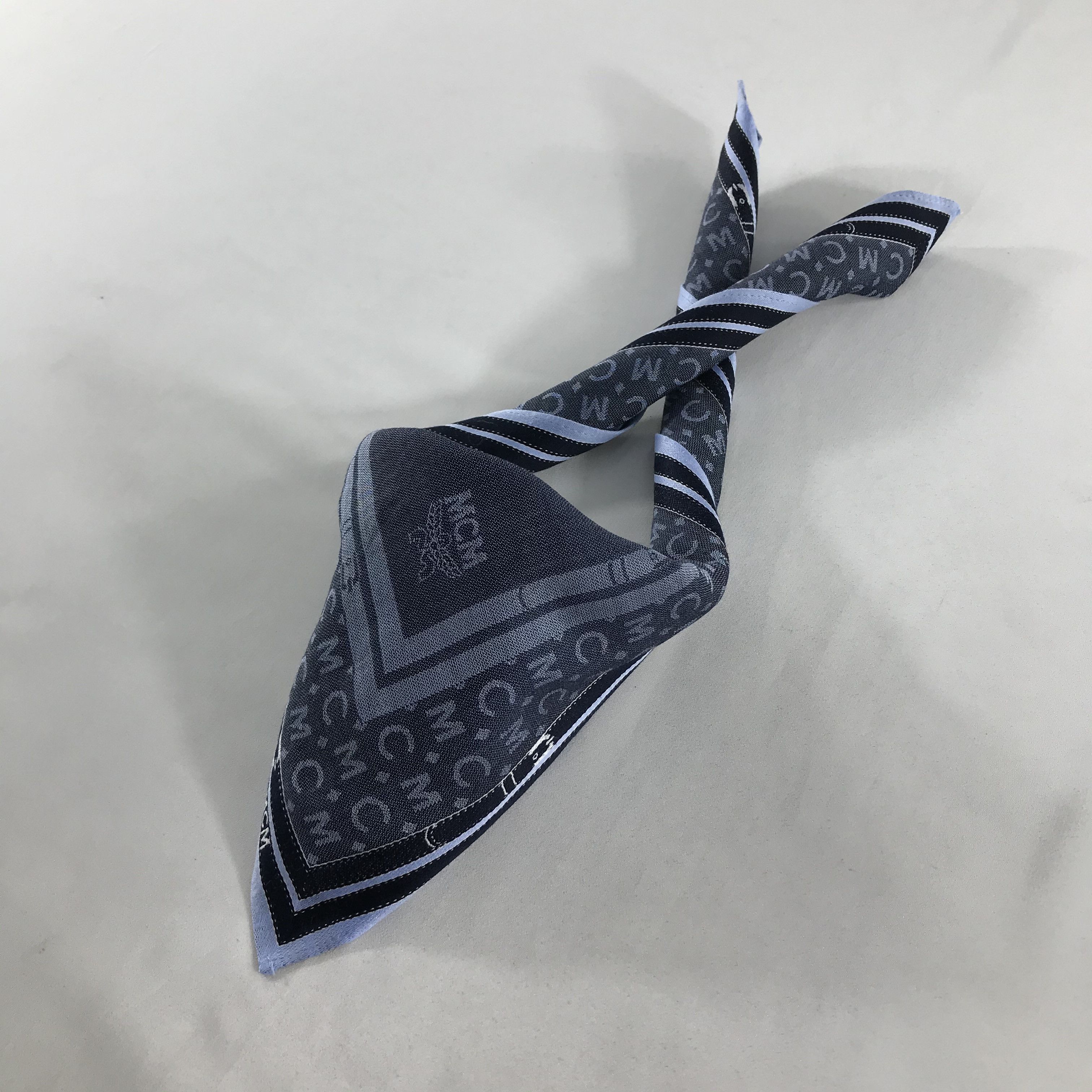 MCM MCM Monogram Handkerchief Neckerchief Bandana H69 Size ONE SIZE - 2 Thumbnail