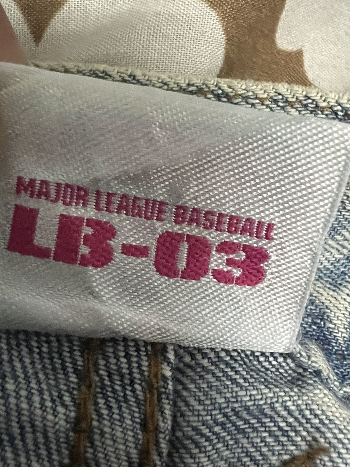 MLB × Vintage Classic jeans MLB New York Yankee pants LB 03 Size US 32 / EU 48 - 12 Thumbnail
