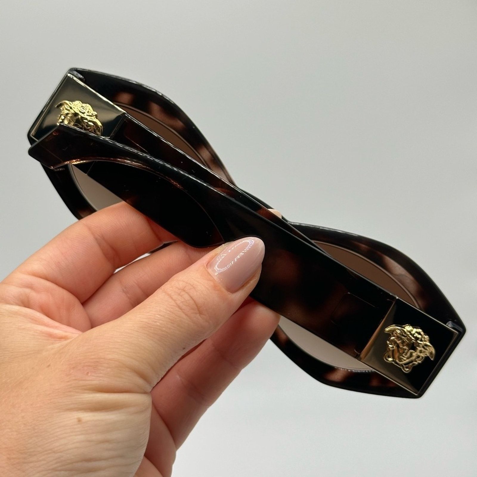 Versace NEW VERSACE VE4466U 54613B Havana Brown Gradient Women Size ONE SIZE - 9 Thumbnail