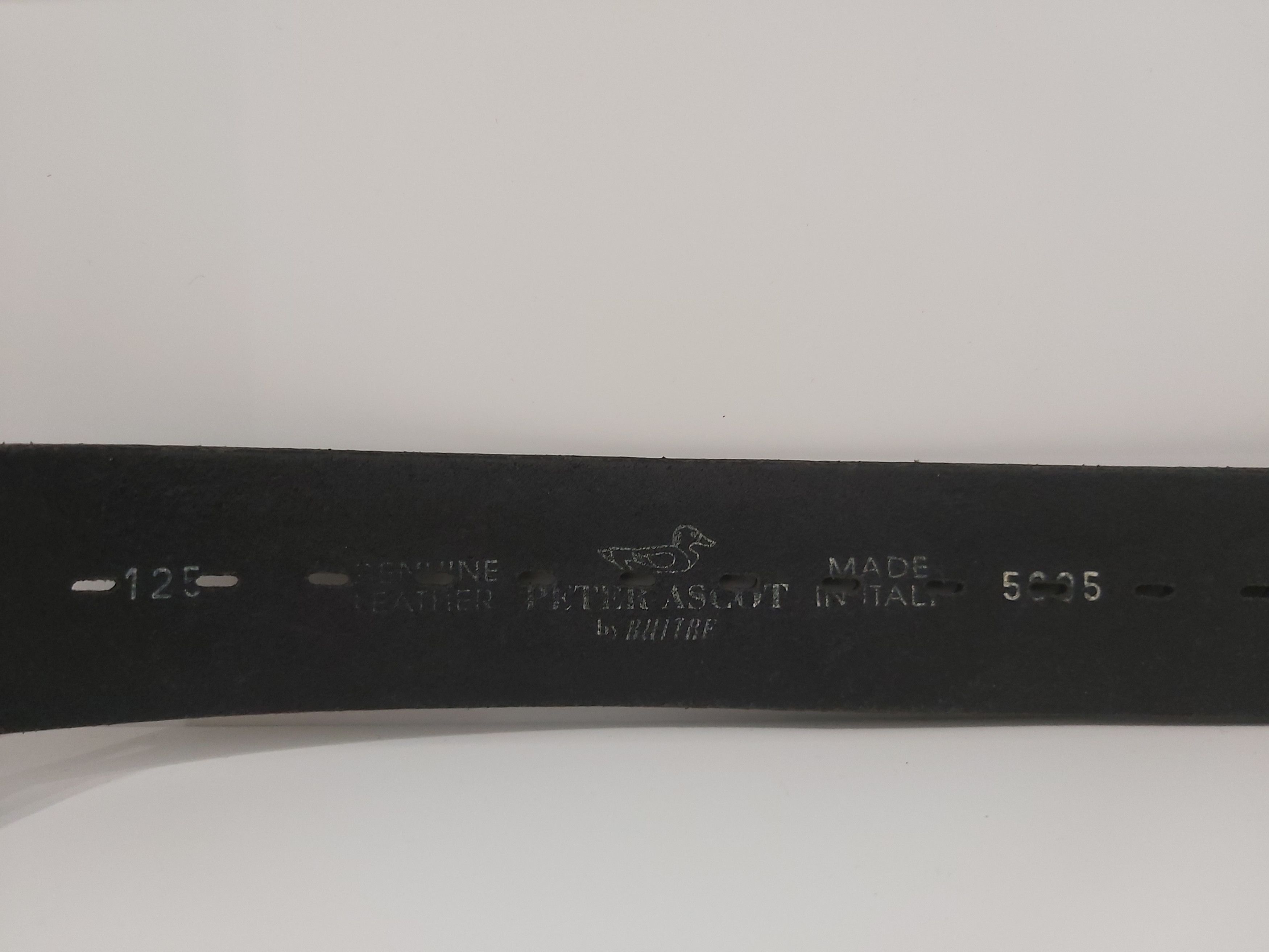 Vintage Peter Ascot vintage belt. Genuine leather belt duckling Size ONE SIZE - 6 Thumbnail