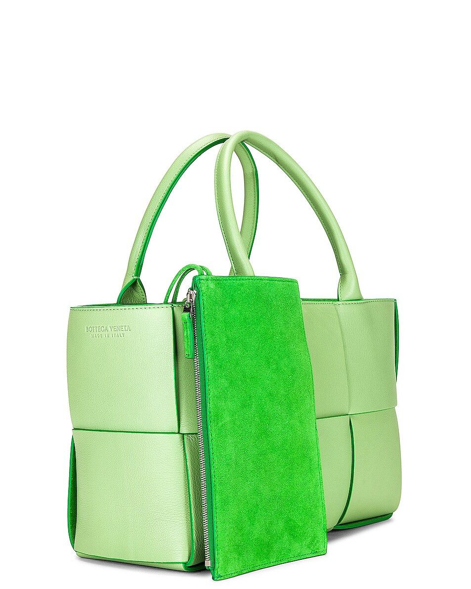Bottega Veneta o1loc1c0824 Size: OS / Small Arco Tote Bag in Green Size ONE SIZE - 4 Thumbnail