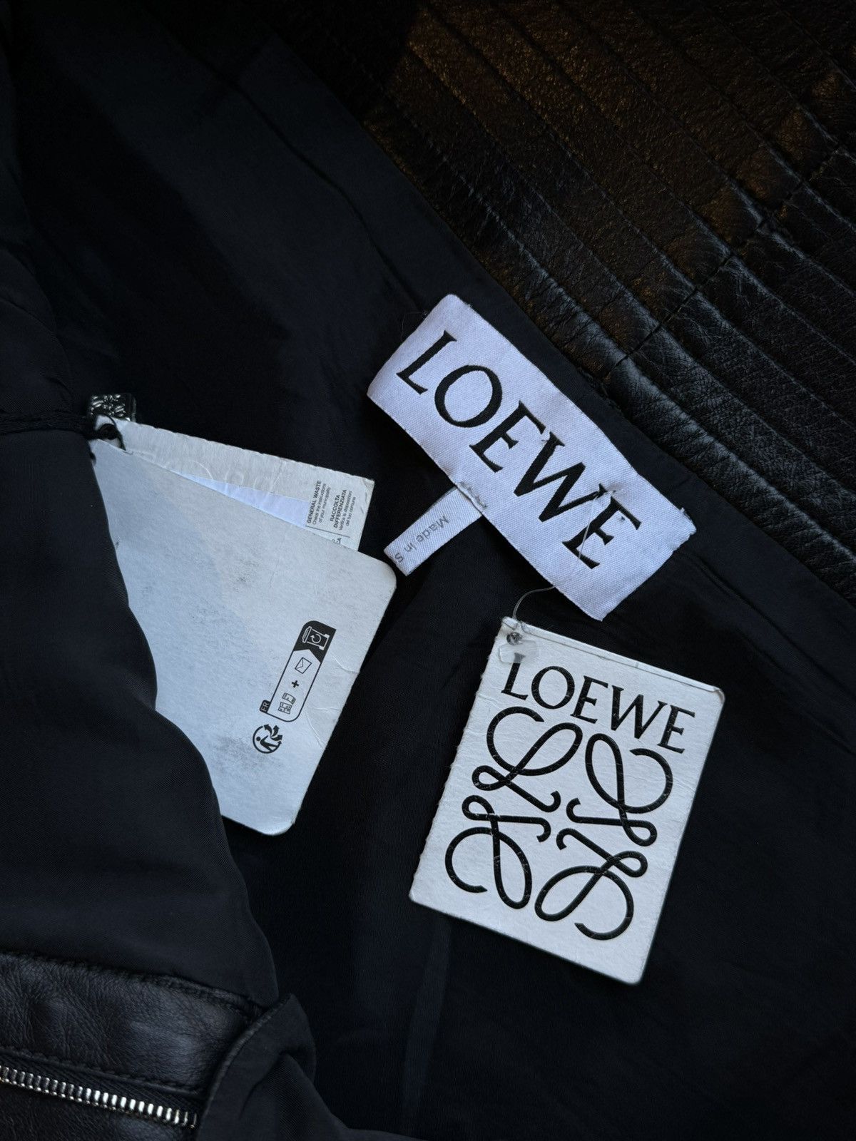 Loewe Loewe Black Lamb Skin Leather Pants New - 36 Size US 32 / EU 48 - 8 Thumbnail