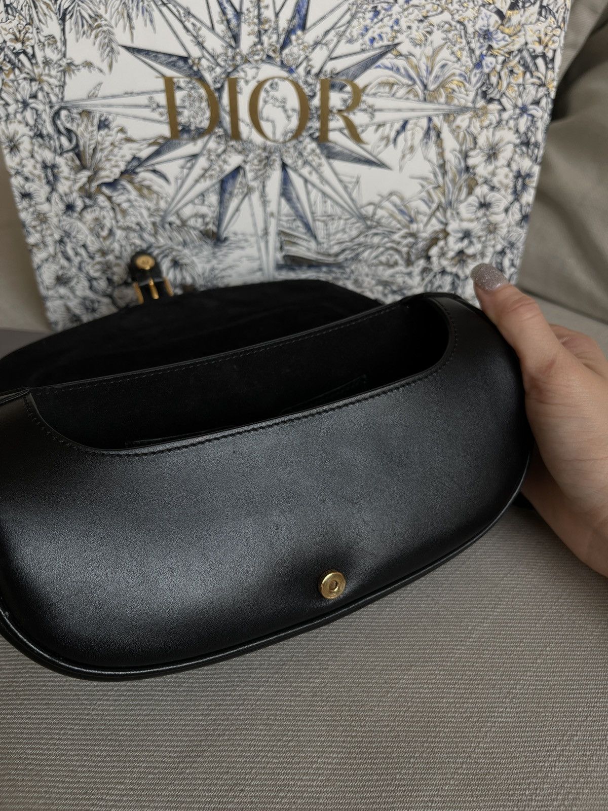 Designer × Dior BEST PRICE 🇹🇭 DIOR bobby east west gold hardware small Size ONE SIZE - 12 Thumbnail
