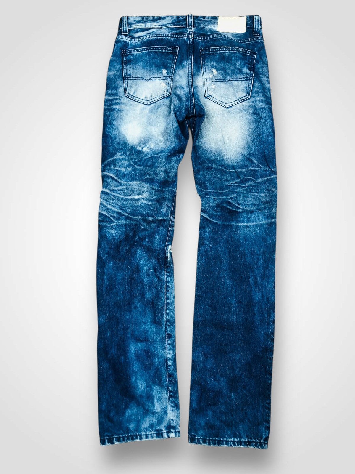 Black Label A.V.H. Company BLACK LABEL Distressed Jeans (38) Size US 31 - 2 Thumbnail