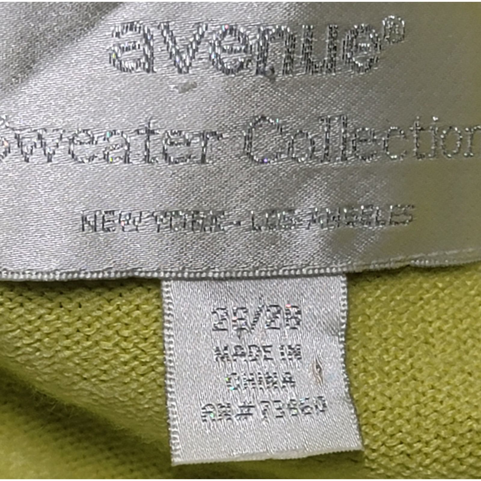 Other Avenue Sweater Collection Yellow Sweater 26 28 Plus Size 3XL / US 20-22 - 3 Thumbnail