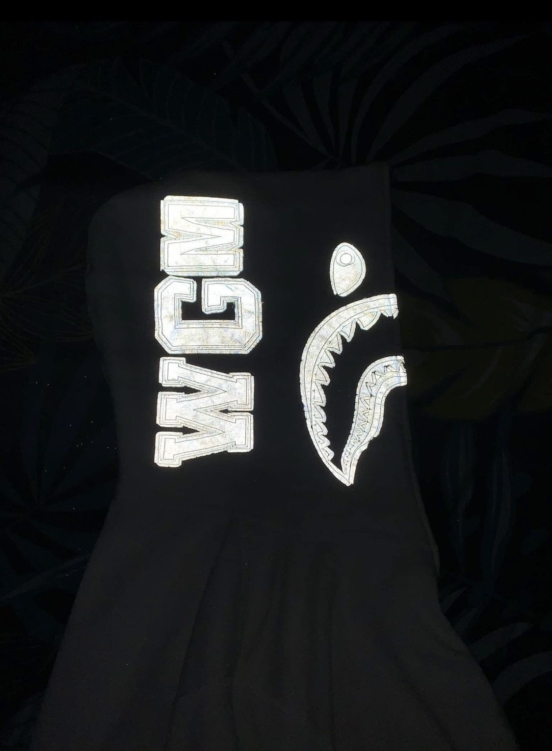 Bape Reflective Shark Full Zip Hoodie Size US L / EU 52-54 / 3 - 2 Thumbnail