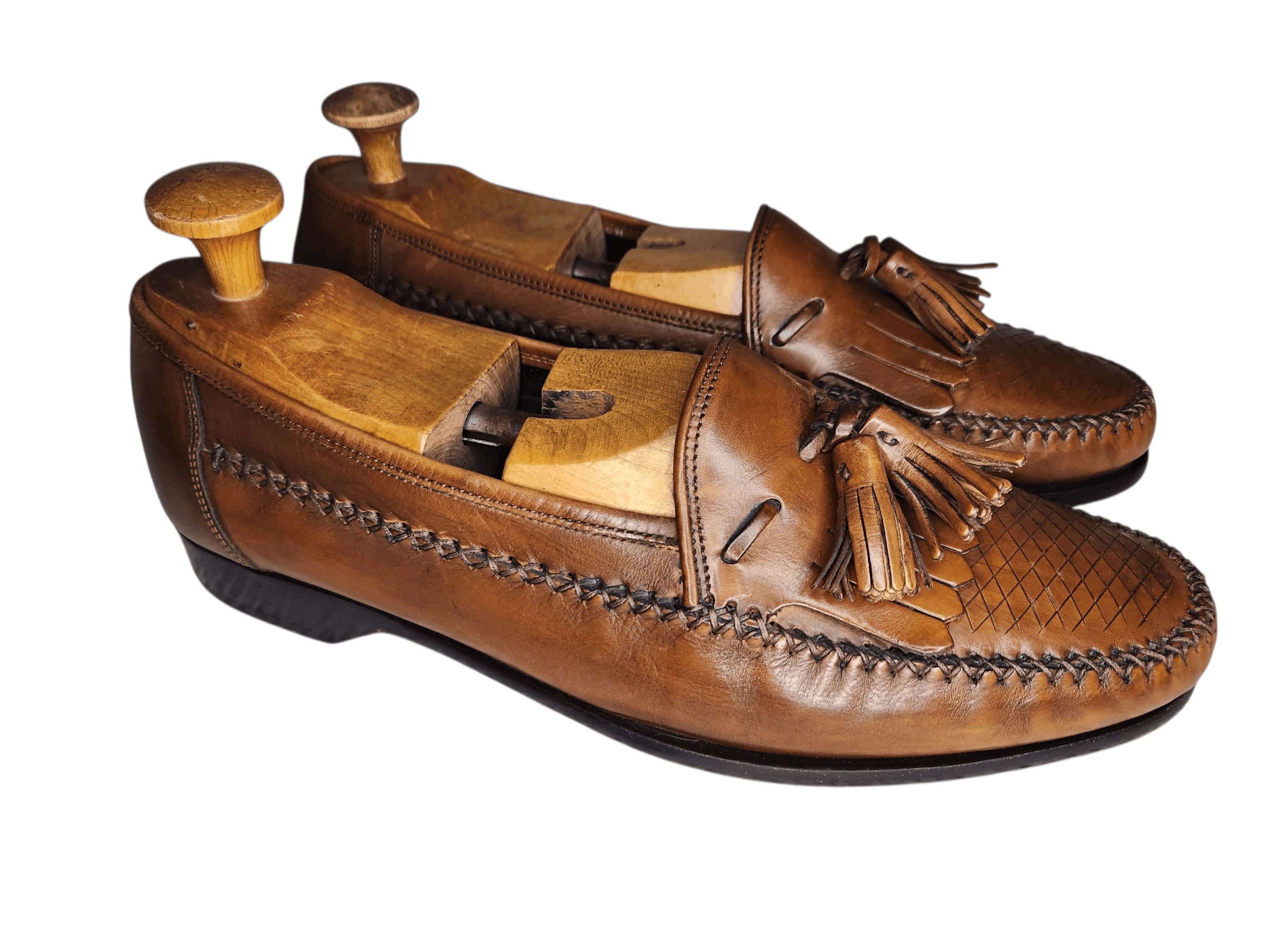 Bragano KILTIE TASSELS WEAVED Size US 10.5 / EU 43-44 - 1 Thumbnail