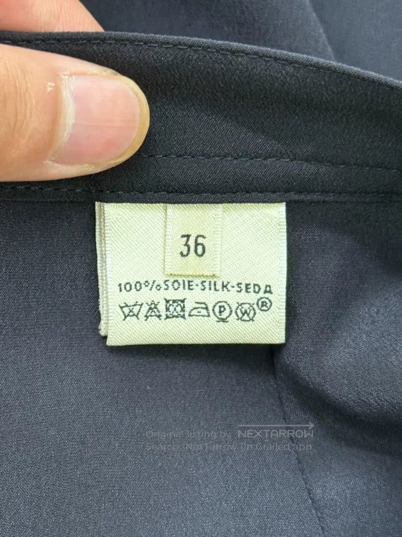 Hermes Hermes Silk skirt Size 24" / US 00 / IT 34 - 6 Thumbnail
