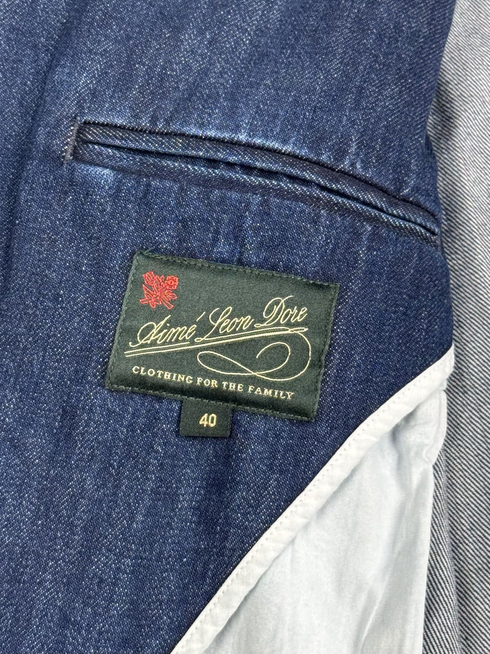 Aime Leon Dore denim blazer Size US M / EU 48-50 / 2 - 5 Thumbnail