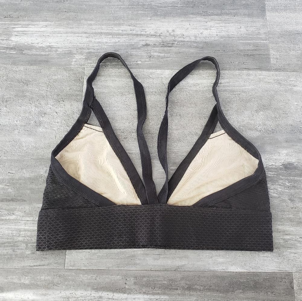 NOLLEY'S Black Mesh Detailed Nollie Strappy Bra Size ONE SIZE - 2 Thumbnail