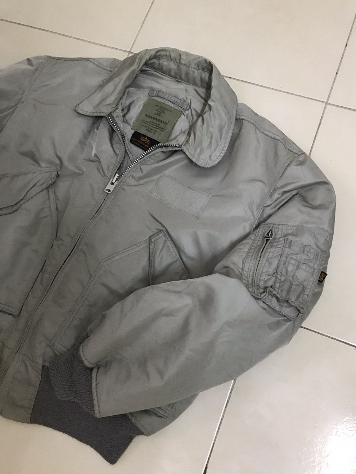 Alpha Industries Vintage Alpha Industries CWU-45/P Flight deck Usa jacket Size US L / EU 52-54 / 3 - 10 Thumbnail