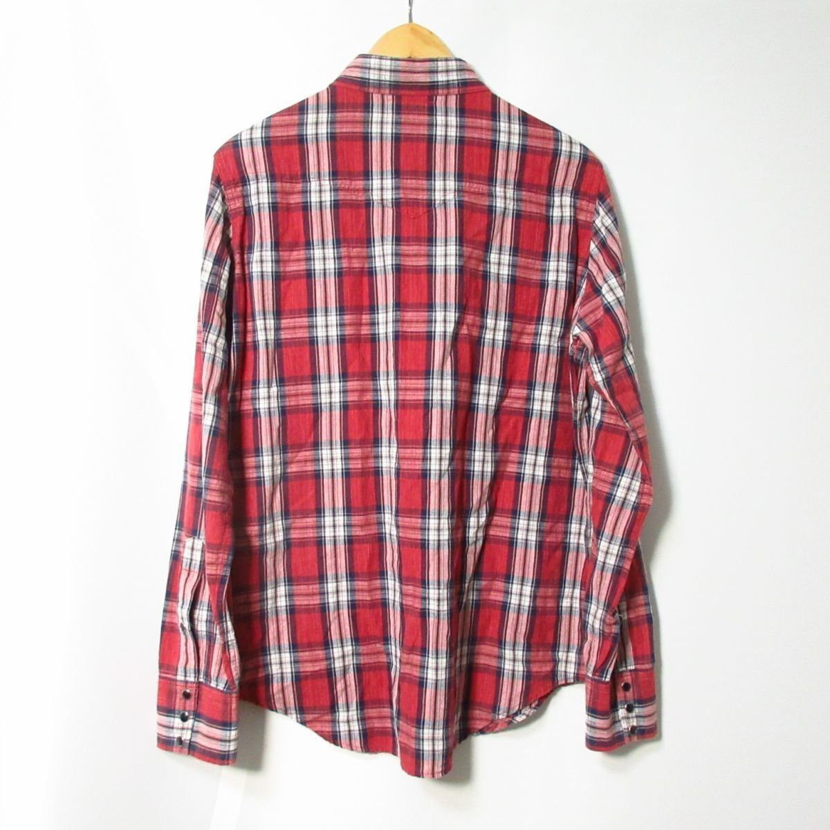 Saint Laurent Paris SAINT LAURENT Flannel Shirt Size US M / EU 48-50 / 2 - 2 Thumbnail