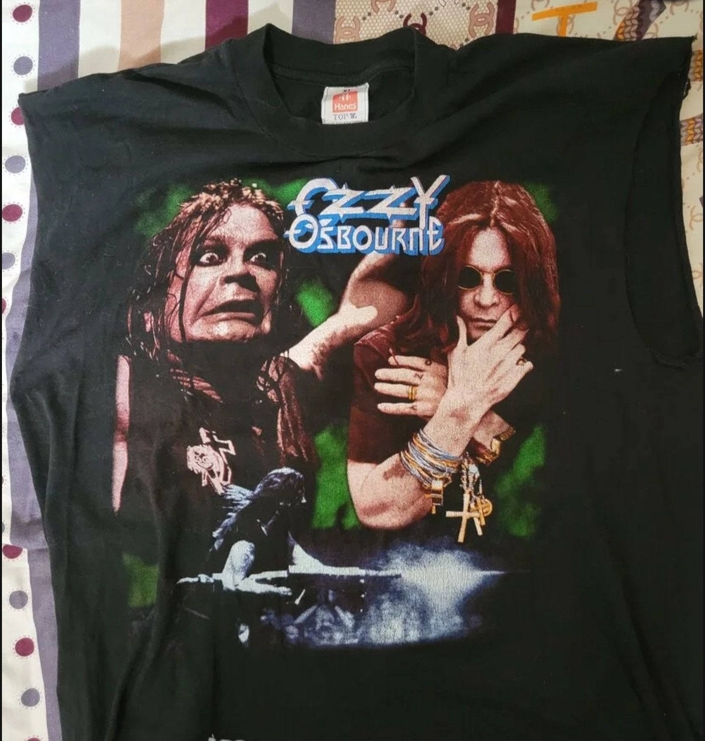 Hanes vintage ozzy osbourne shirt Size US XL / EU 56 / 4 - 1 Thumbnail