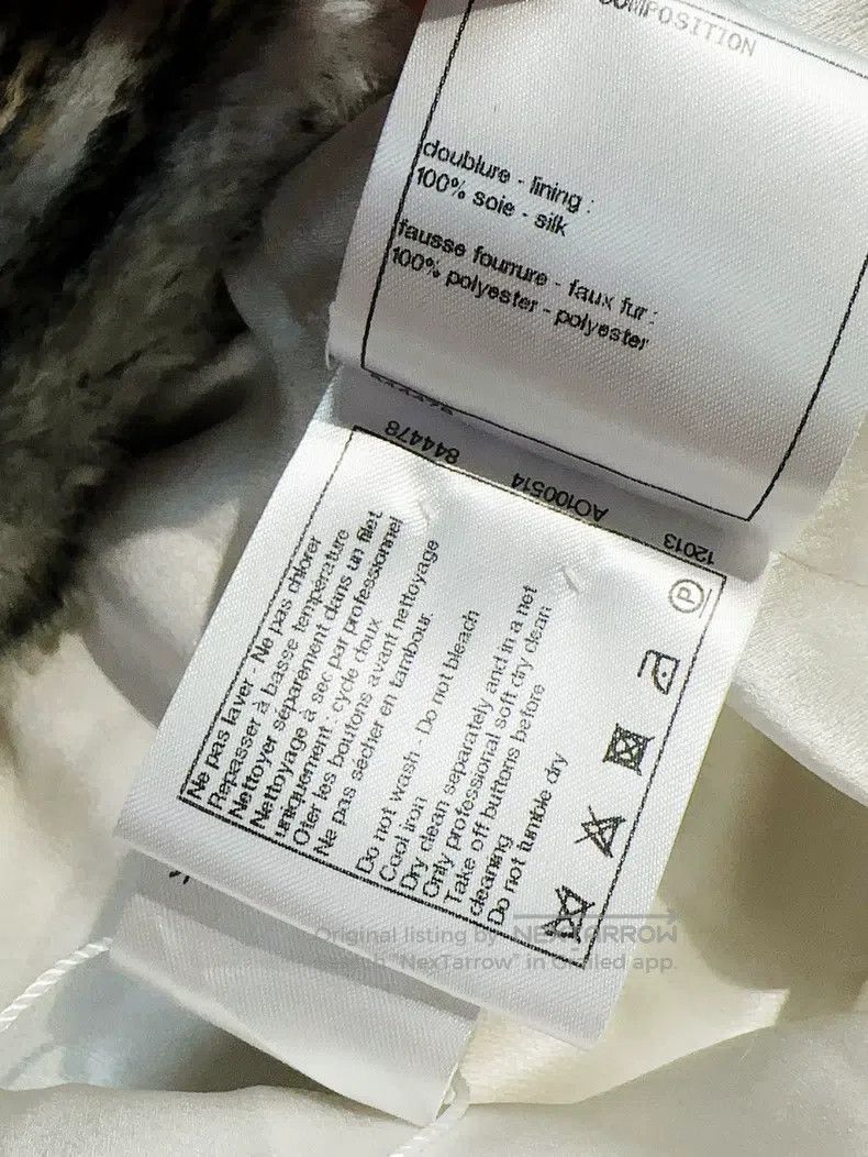 Chanel Chanel 20K equestrian series eco-friendly fur zebra stripe Size XS / US 0-2 / IT 36-38 - 7 Thumbnail
