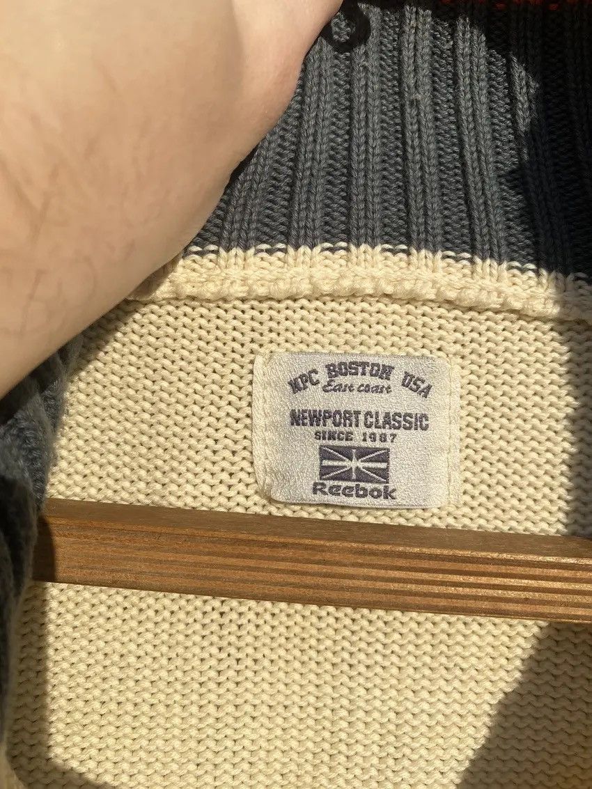 Reebok Vintage Reebok Sweater 1/3 Zip Beige Size US S / EU 44-46 / 1 - 8 Thumbnail