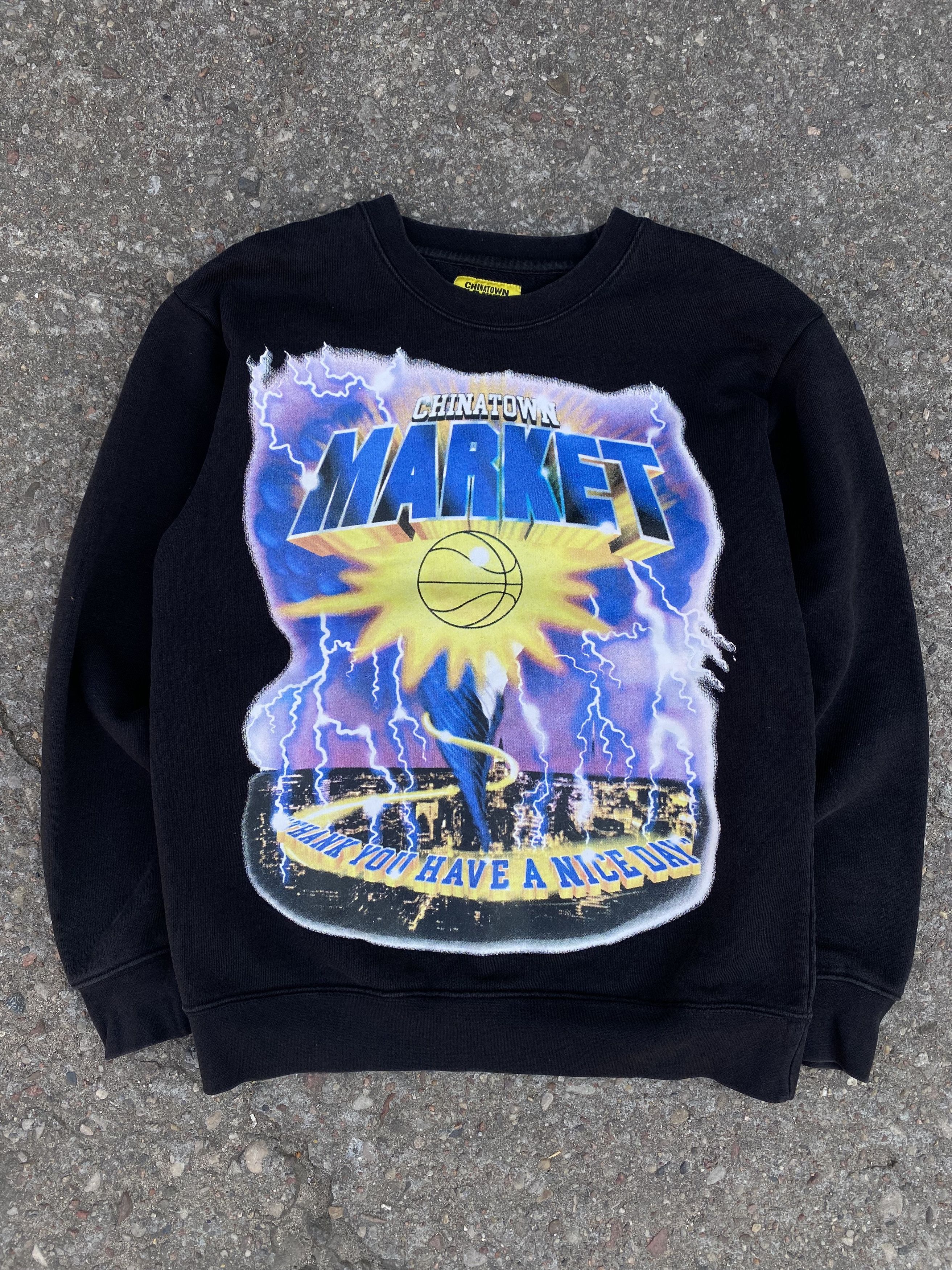Market × Vintage Chinatown Market Sweatshirt Size US S / EU 44-46 / 1 - 1 Thumbnail