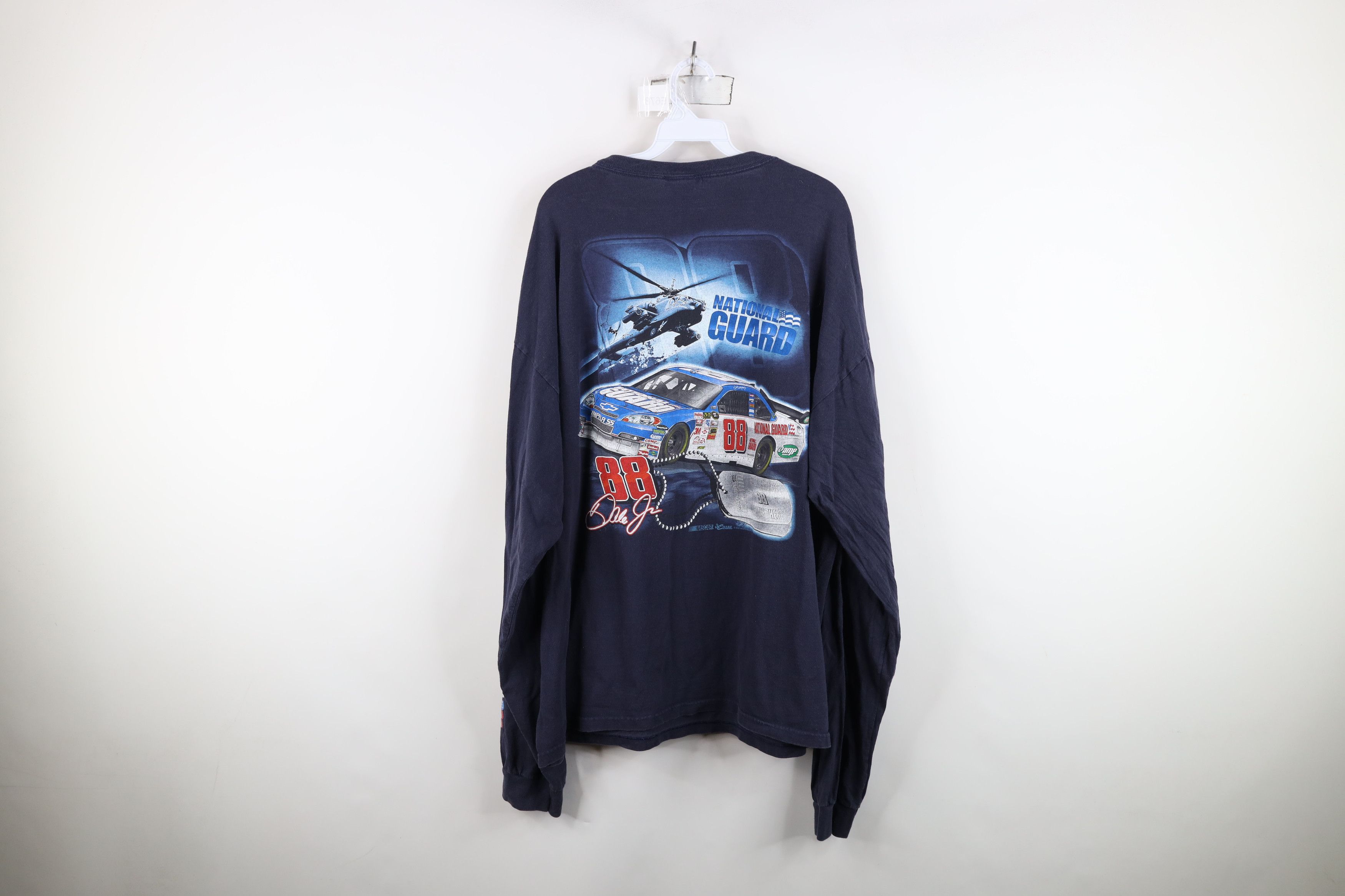 Vintage Vintage NASCAR Dale Earnhardt Jr Racing Long Sleeve T-Shirt Size US XXL / EU 58 / 5 - 12 Thumbnail