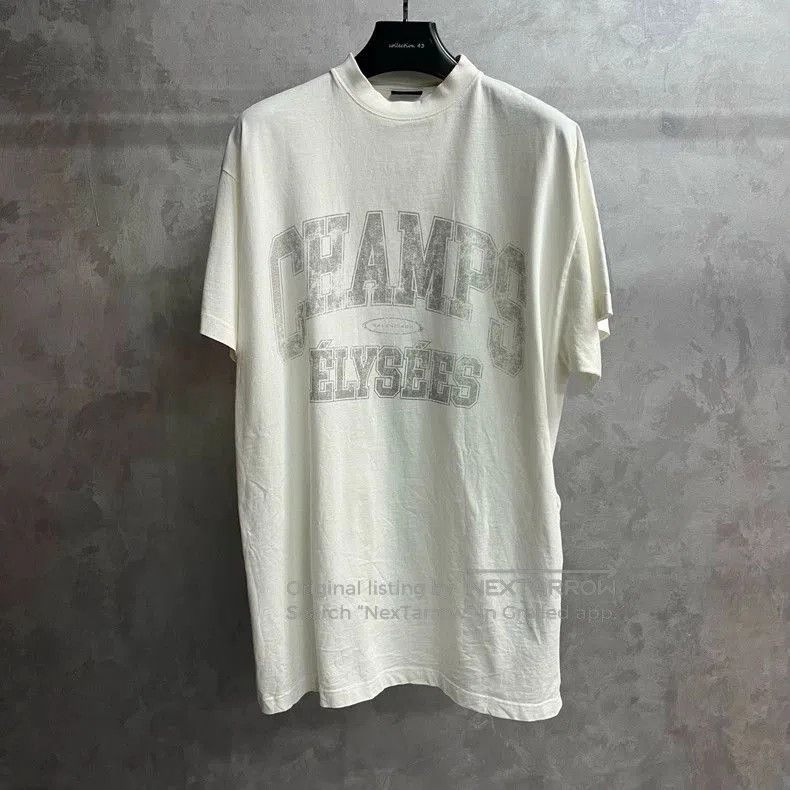 Balenciaga Balenciaga 2024 White Letter Print T-shirt. Size US S / EU 44-46 / 1 - 1 Thumbnail