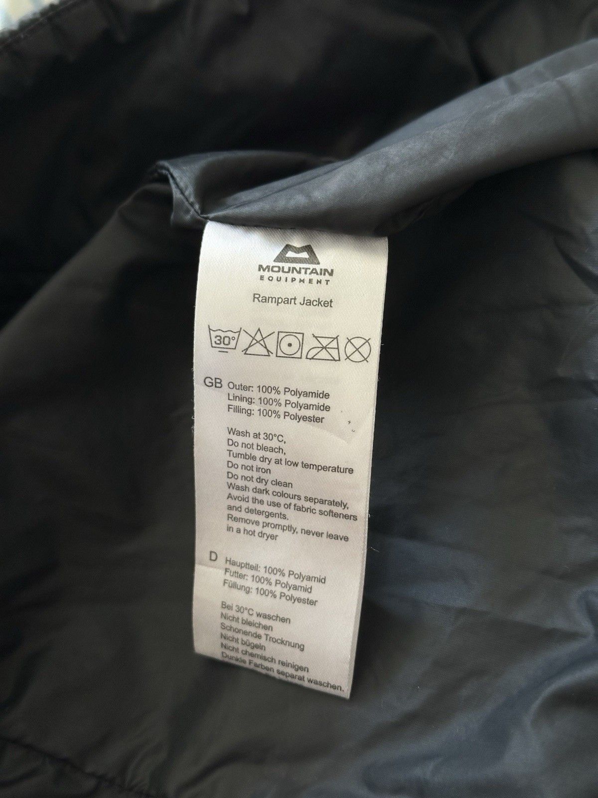 Mountain Equipment Mountain Equipment Rampart Jacket Quilted Helium Men's Size US L / EU 52-54 / 3 - 10 Thumbnail