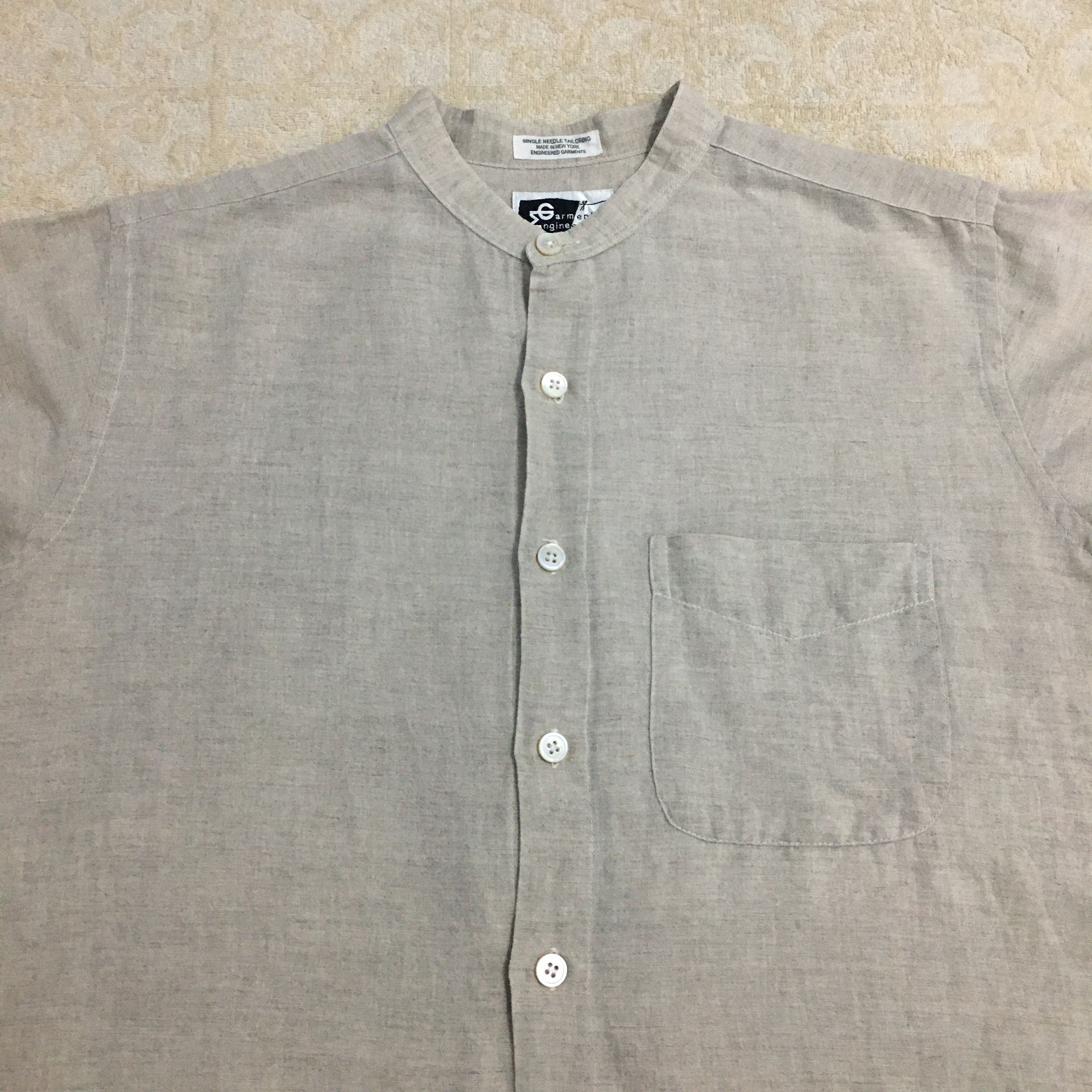 Engineered Garments Enginered Garments Shanghai Cotton Linen Shirt Size US M / EU 48-50 / 2 - 3 Thumbnail