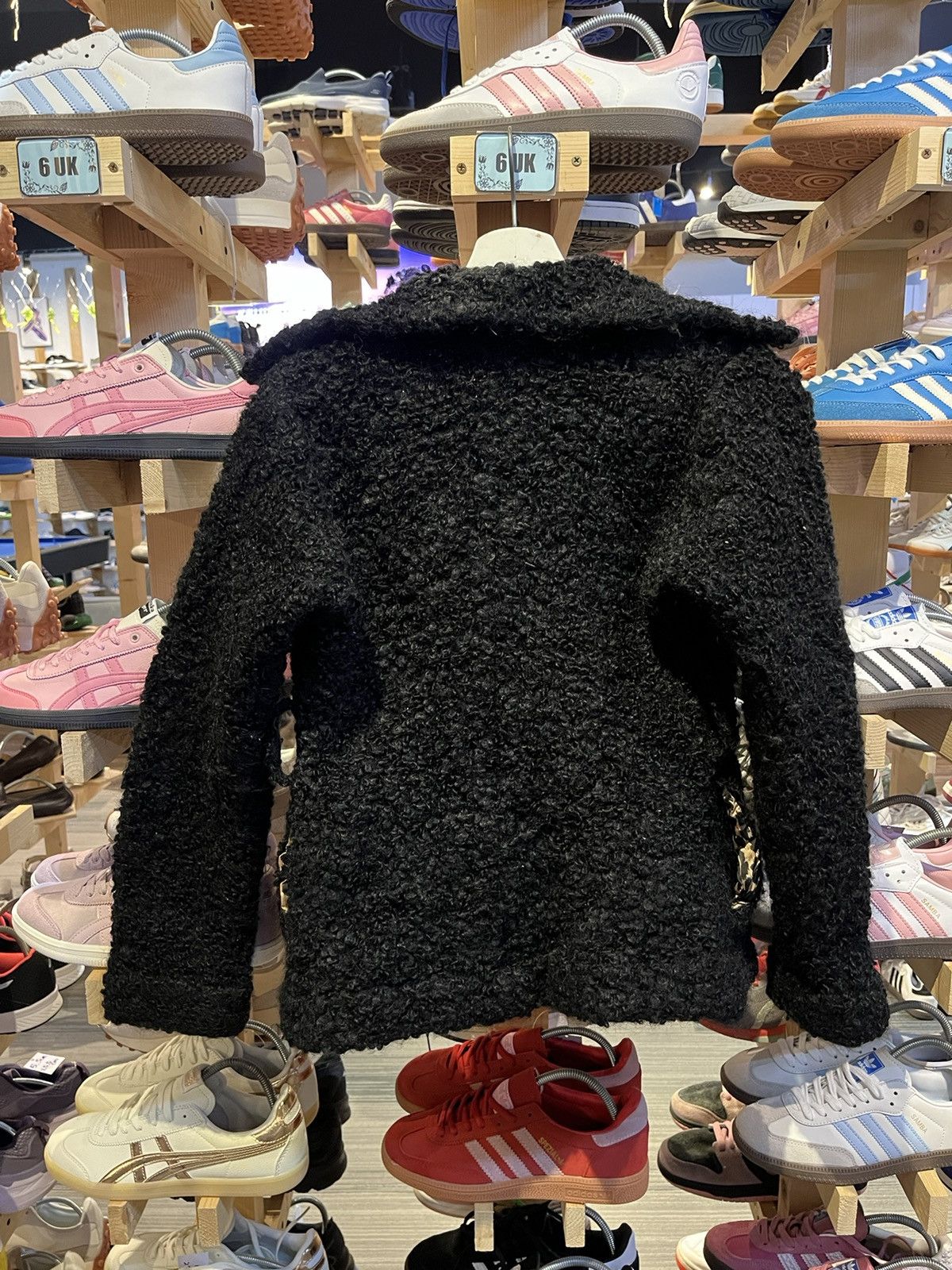 Dolce & Gabbana × Vintage Vintage Dolce & Gabbana black sherpa Size US XXS / EU 40 - 11 Thumbnail