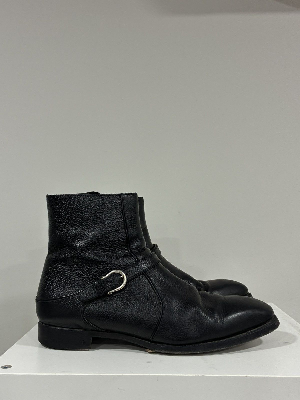 John Varvatos Regent Buckle Boot 12 Size US 12 / EU 45 - 5 Thumbnail