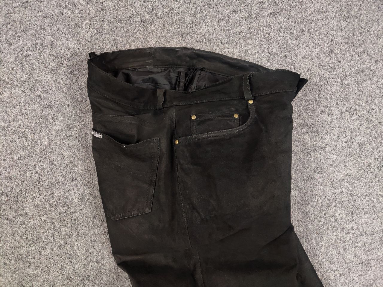 Japanese Brand Vintage Leather Pants Japan Hype Travis Scott Y2K Style Size US 34 / EU 50 - 3 Thumbnail