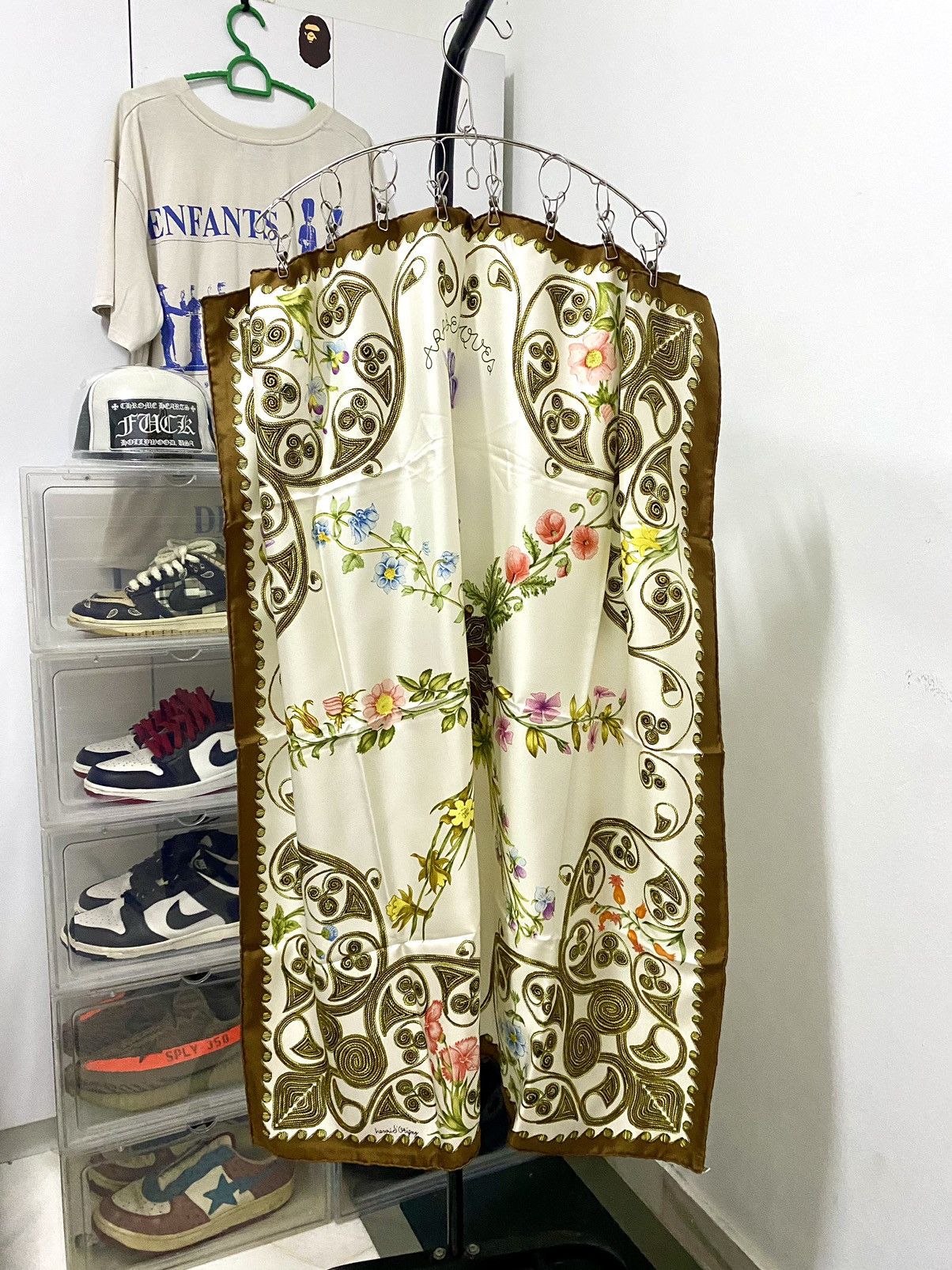 Hermes Vintage Hermes Silk Scarves Arabesques Size ONE SIZE - 2 Thumbnail