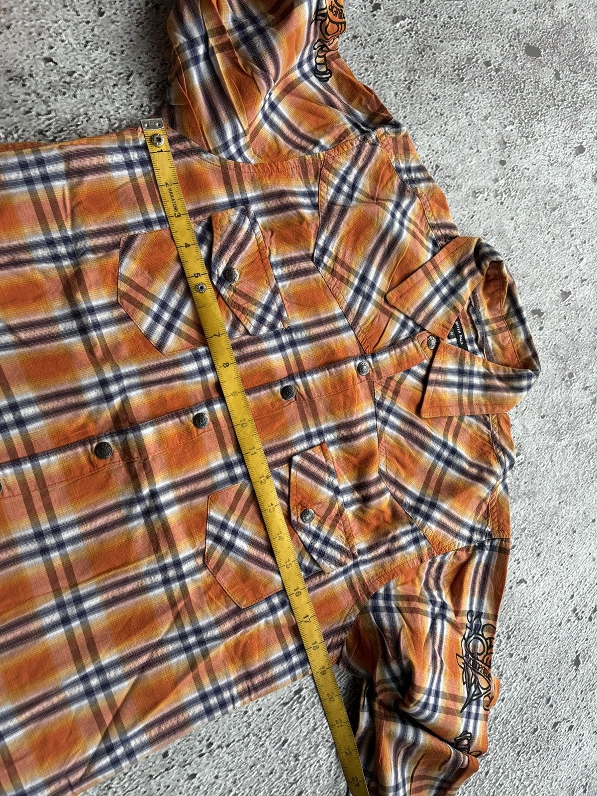 Hysteric Glamour Y2k Water back Losangles Punk style Shirt Size US M / EU 48-50 / 2 - 12 Thumbnail