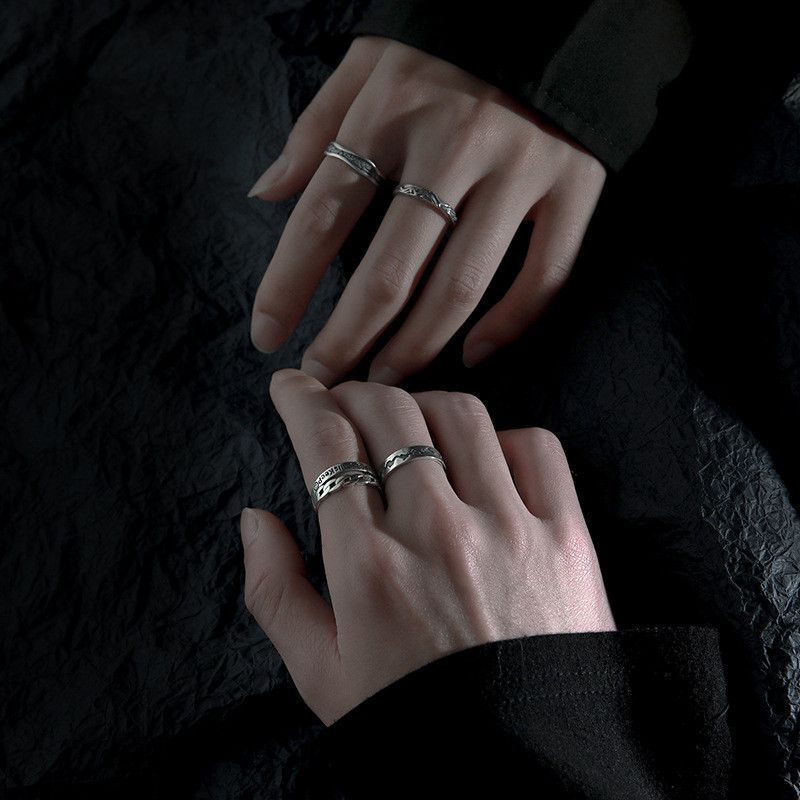 Jewelry Crazy Jewelry Rings Open Size Chrome Ring (Size 7-13) Size ONE SIZE - 2 Thumbnail