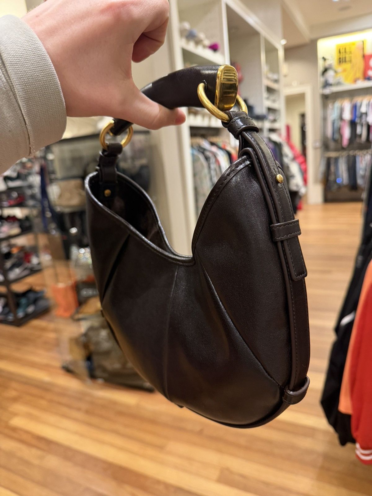 Saint Laurent Paris YSL Mobasa Bag Mini brown Size ONE SIZE - 9 Thumbnail