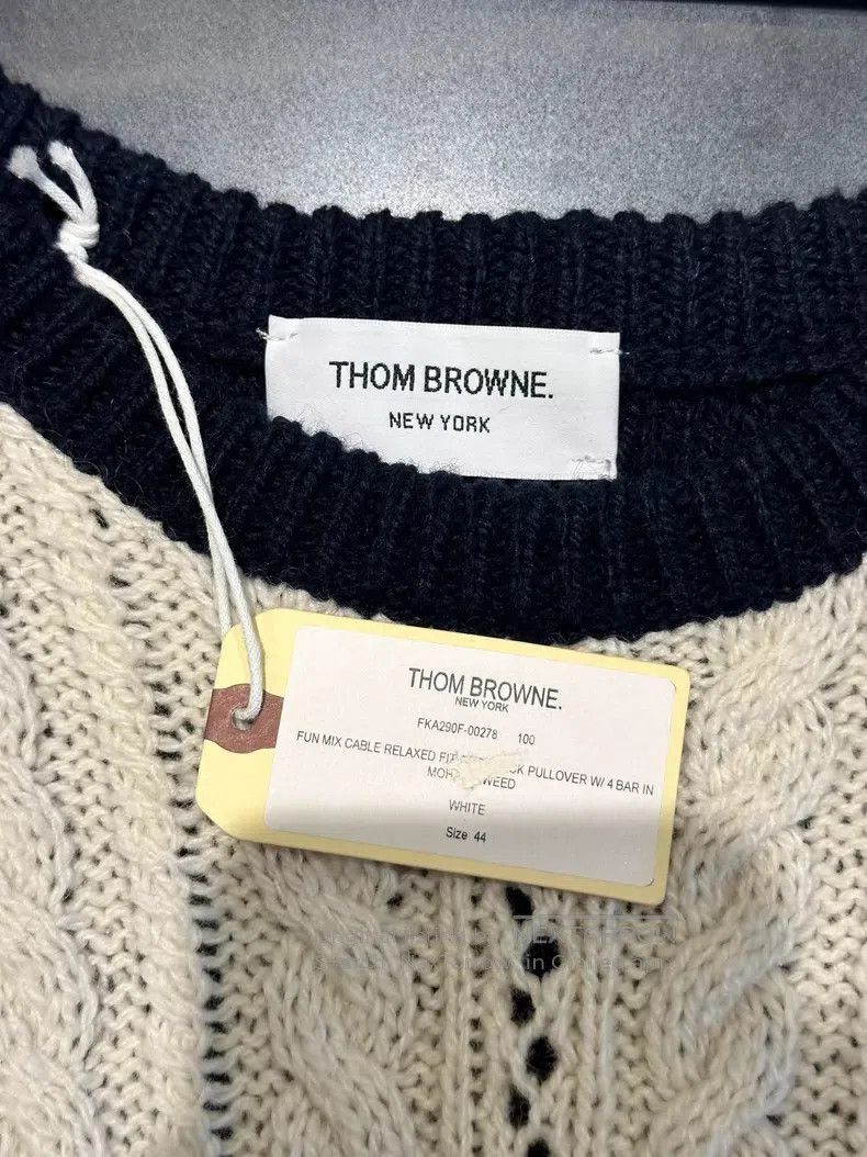 Thom Browne Thom Browne Color block sweater Size US S / EU 44-46 / 1 - 3 Thumbnail