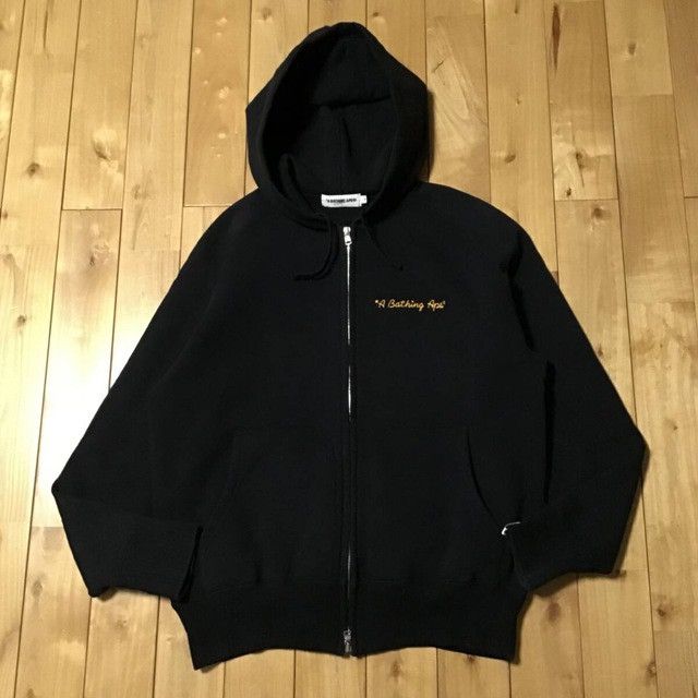 Bape BAPE Embroidered College Logo Zip Hoodie a bathing ape NIGO Size US M / EU 48-50 / 2 - 2 Thumbnail