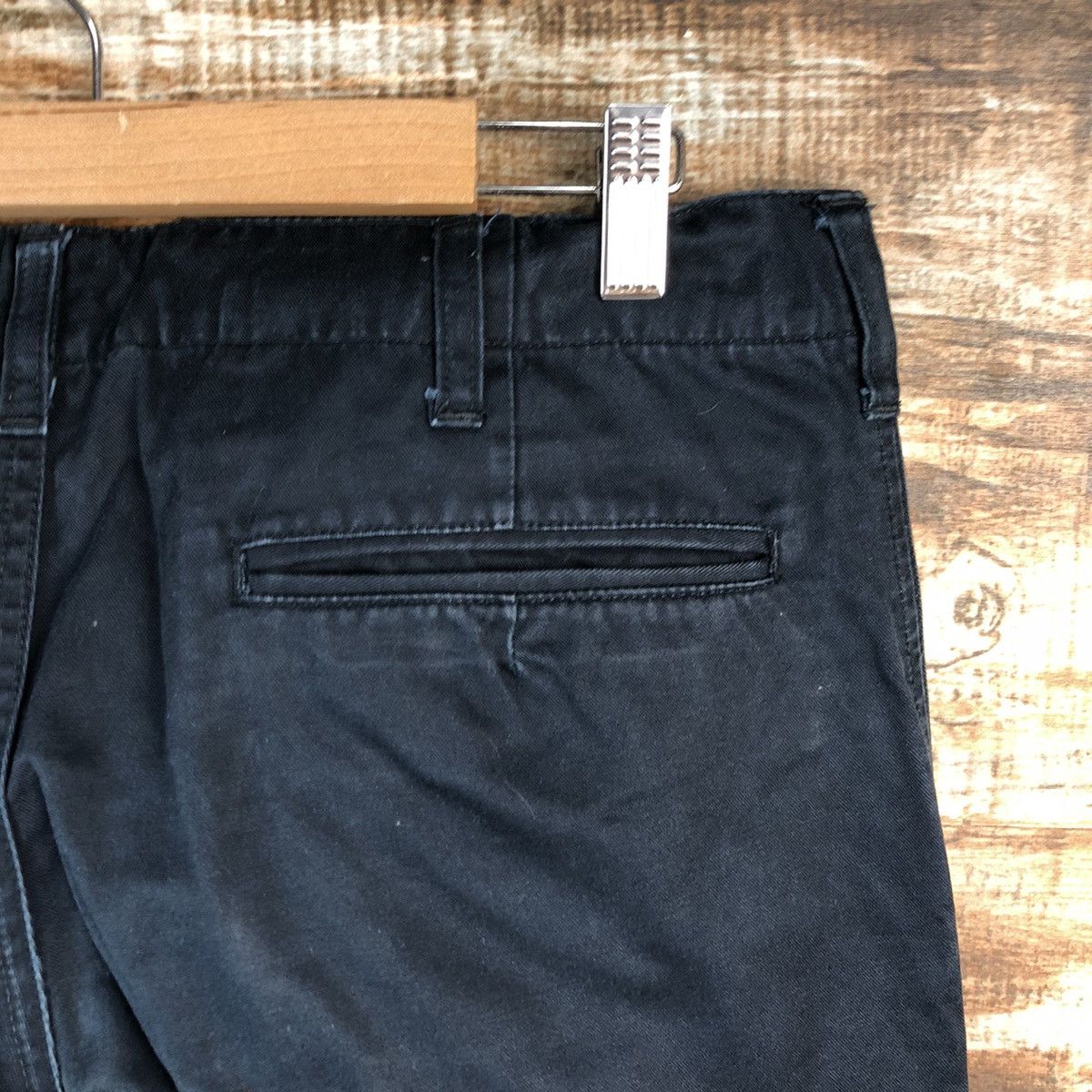 Japanese Brand Japanese Brand Dark Blue Cropped Pants #A2429 Size US 32 / EU 48 - 19 Thumbnail