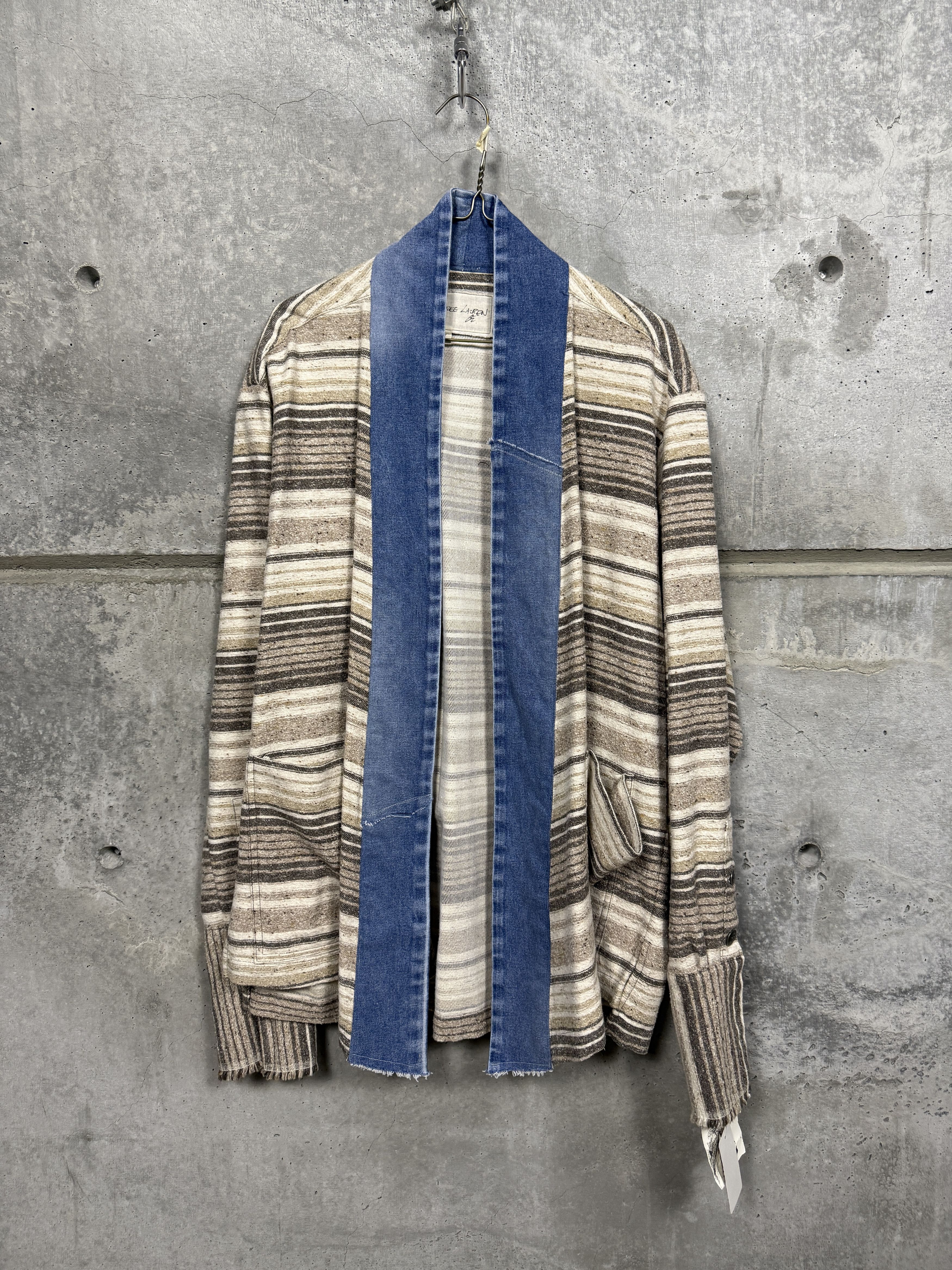 Greg Lauren Greg Lauren Striped GL1 Kimono Size US XL / EU 56 / 4 - 1 Thumbnail