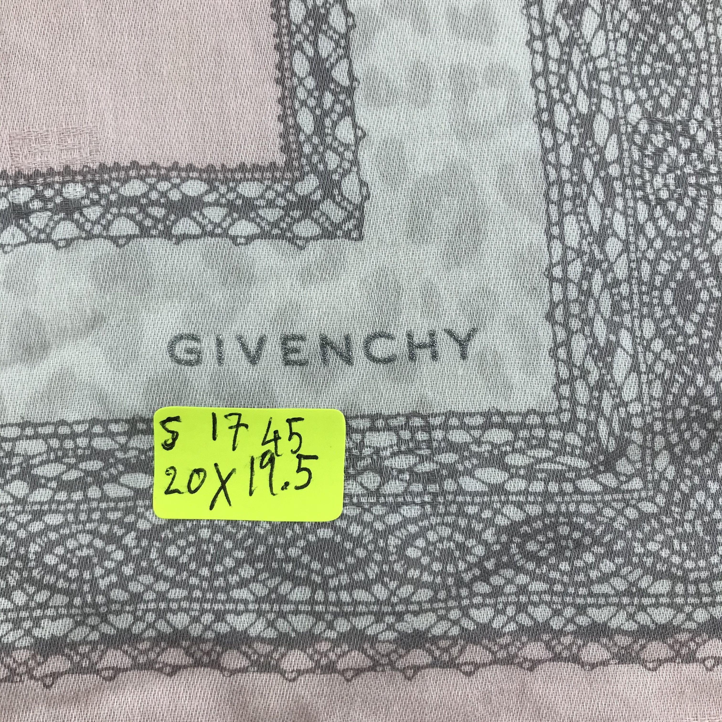 Vintage Vintage Givenchy Bandana / Handkerchief / Neckerchief -S1745 Size ONE SIZE - 6 Thumbnail
