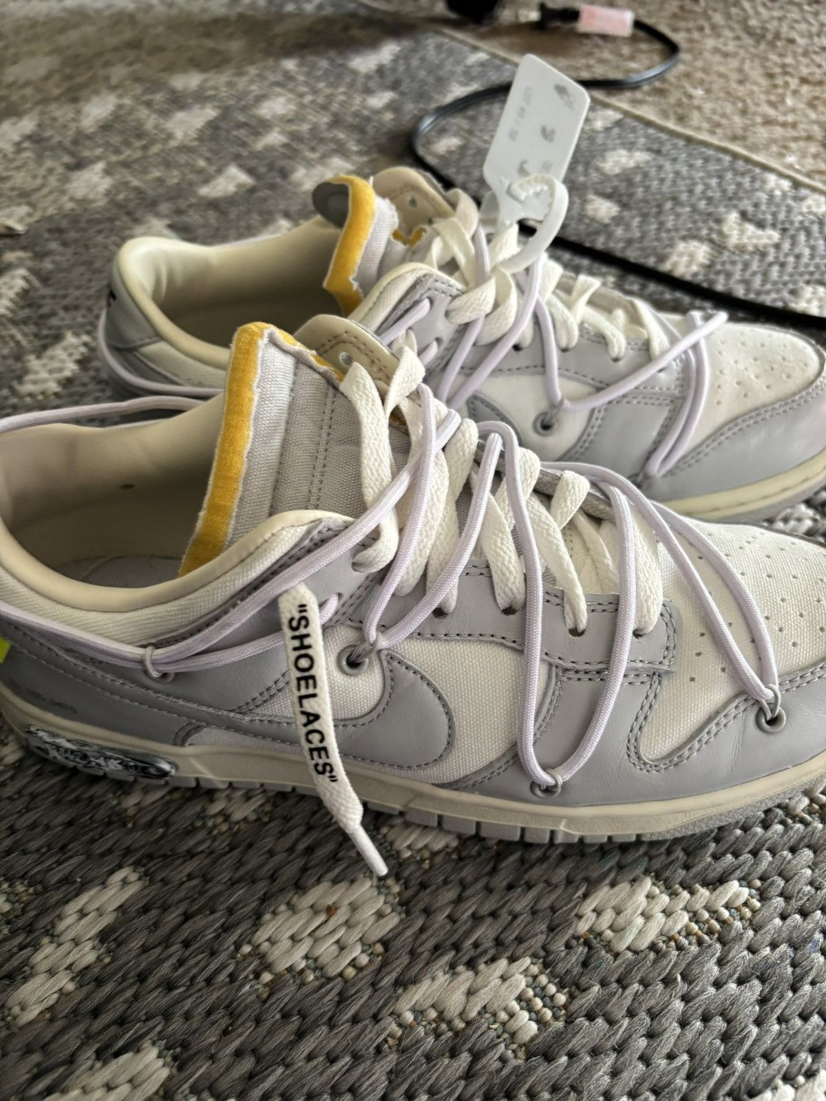 Off-White Off White Dunks NIKE Lot 49 Size US 8.5 / EU 41-42 - 2 Thumbnail
